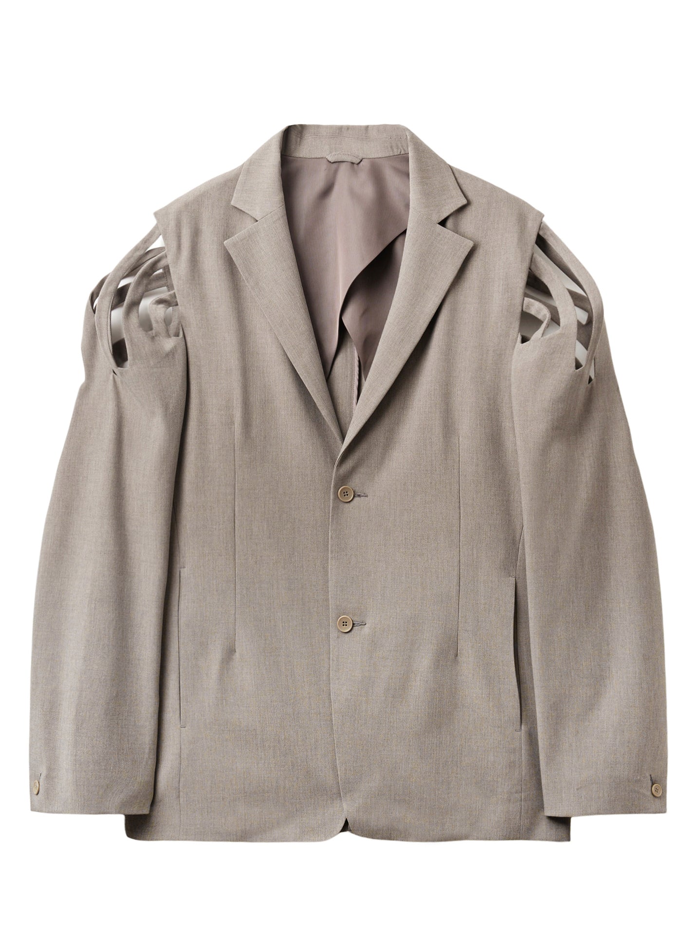 Post Archive Faction - Trimmed Jacket (2026) (Sand) product image 1 | TRAB K-Fashion Australia