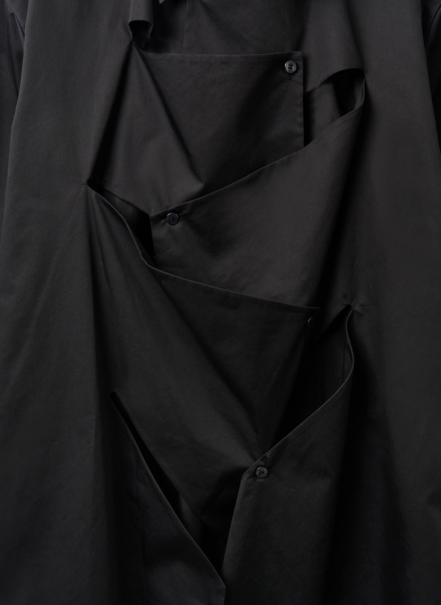 Post Archive Faction - Trimmed Shirt D (2026) (Black) product image 4 | TRAB K-Fashion Australia