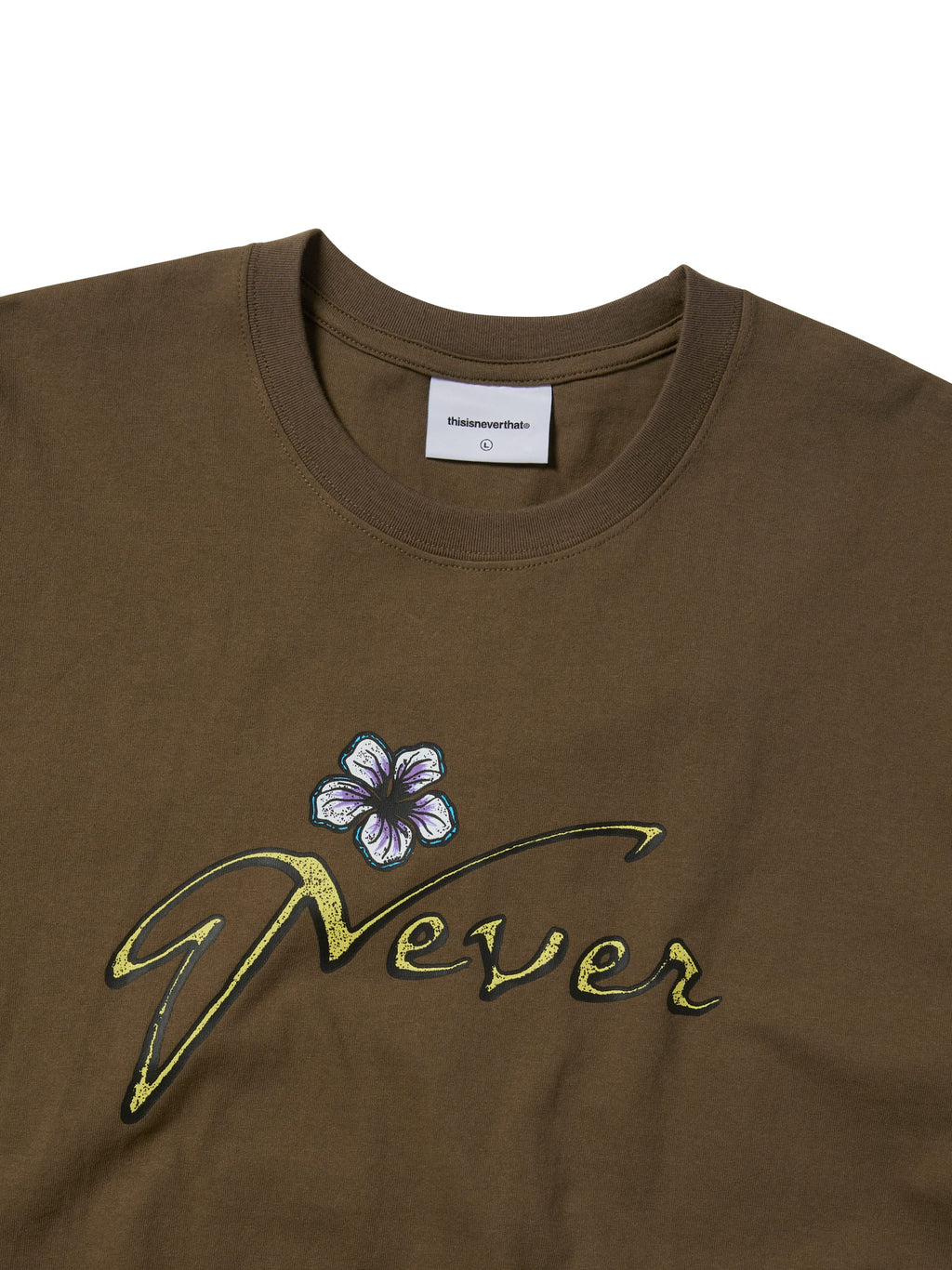 thisisneverthat - Tropical Never Tee (Brown) product image 2 | TRAB K-Fashion Australia