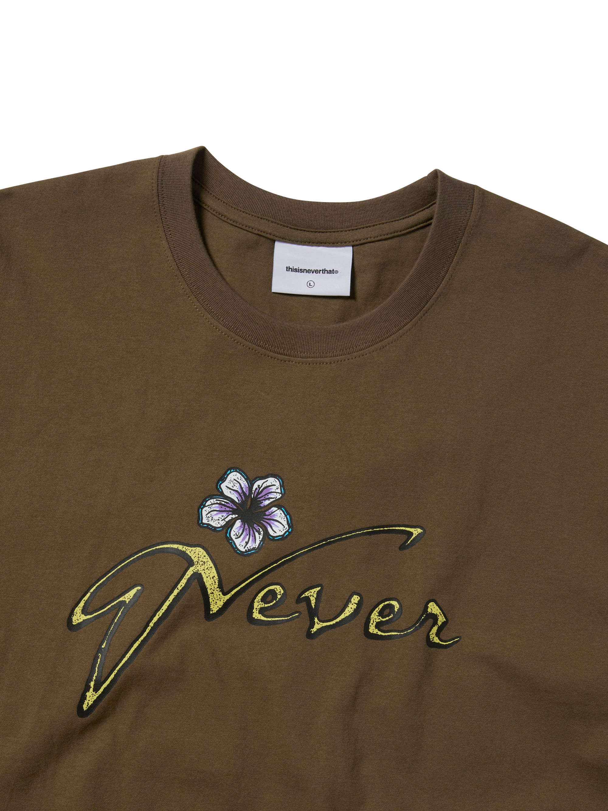thisisneverthat - Tropical Never Tee (Brown) product image 2 | TRAB K-Fashion Australia