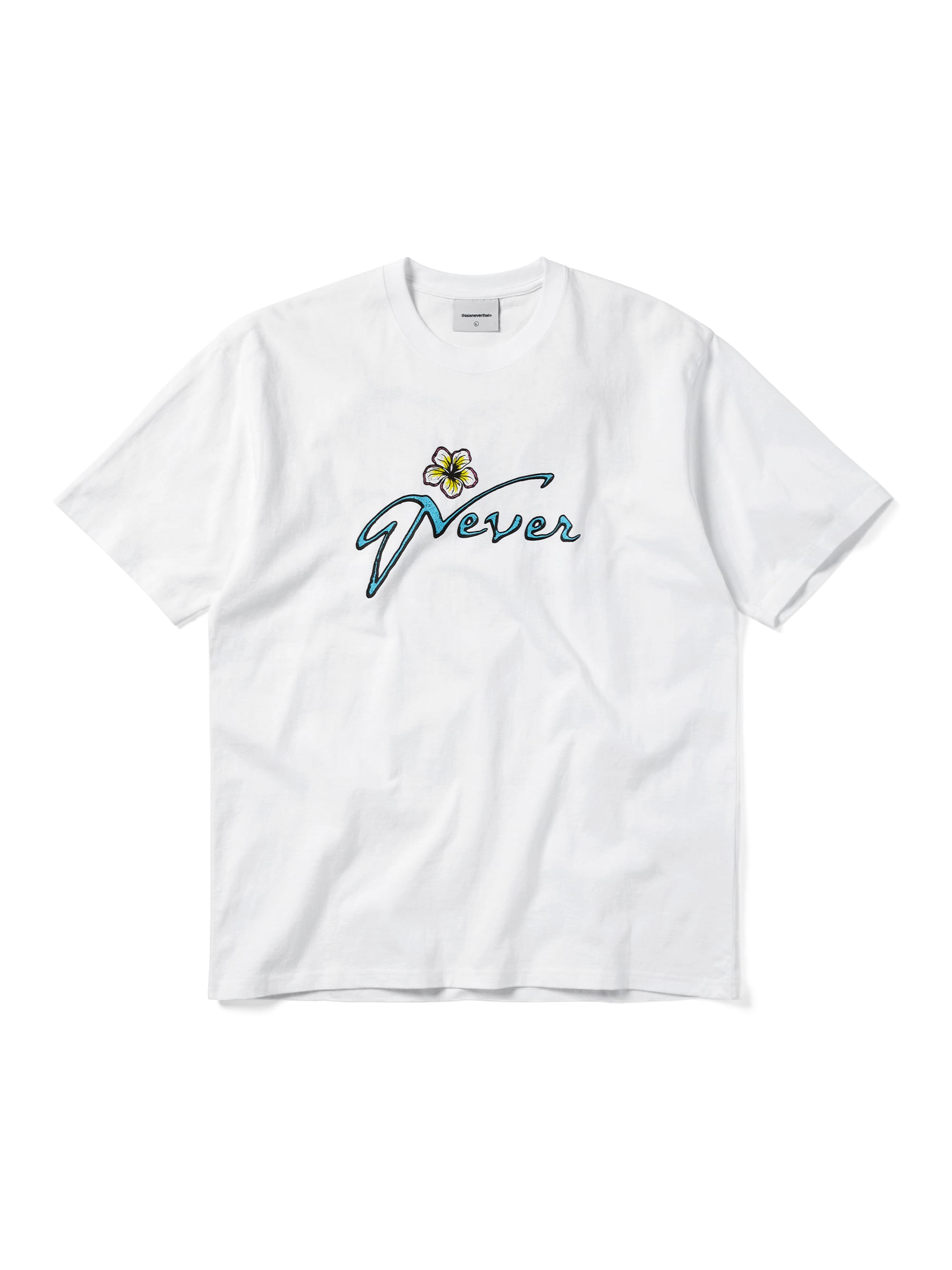 thisisneverthat - Tropical Never Tee (White) product image 1 | TRAB K-Fashion Australia