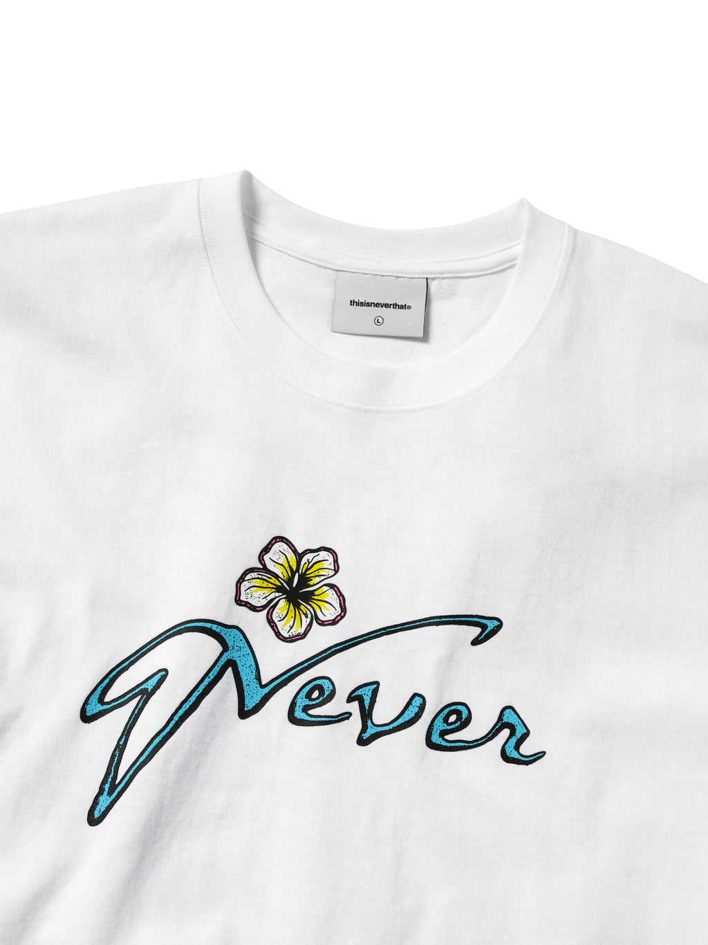 thisisneverthat - Tropical Never Tee (White) product image 2 | TRAB K-Fashion Australia
