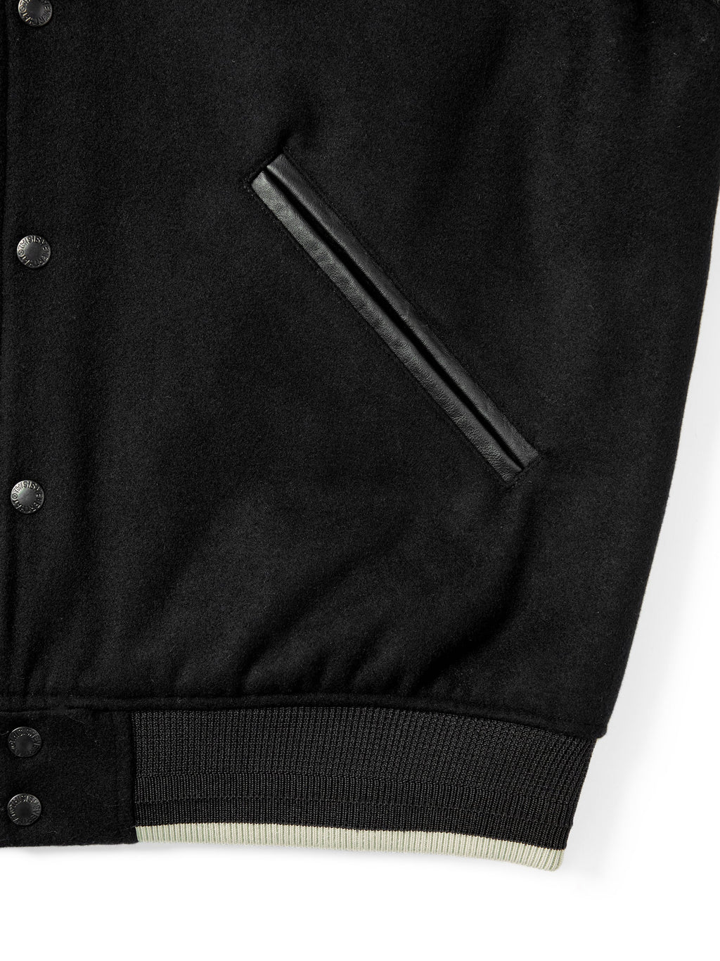 thisisneverthat - ULTRAS Varsity Jacket (Black) product image 4 | TRAB K-Fashion Australia