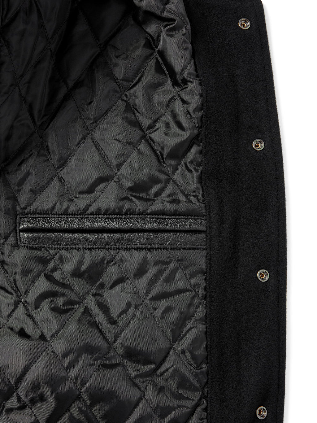 thisisneverthat - ULTRAS Varsity Jacket (Black) product image 5 | TRAB K-Fashion Australia