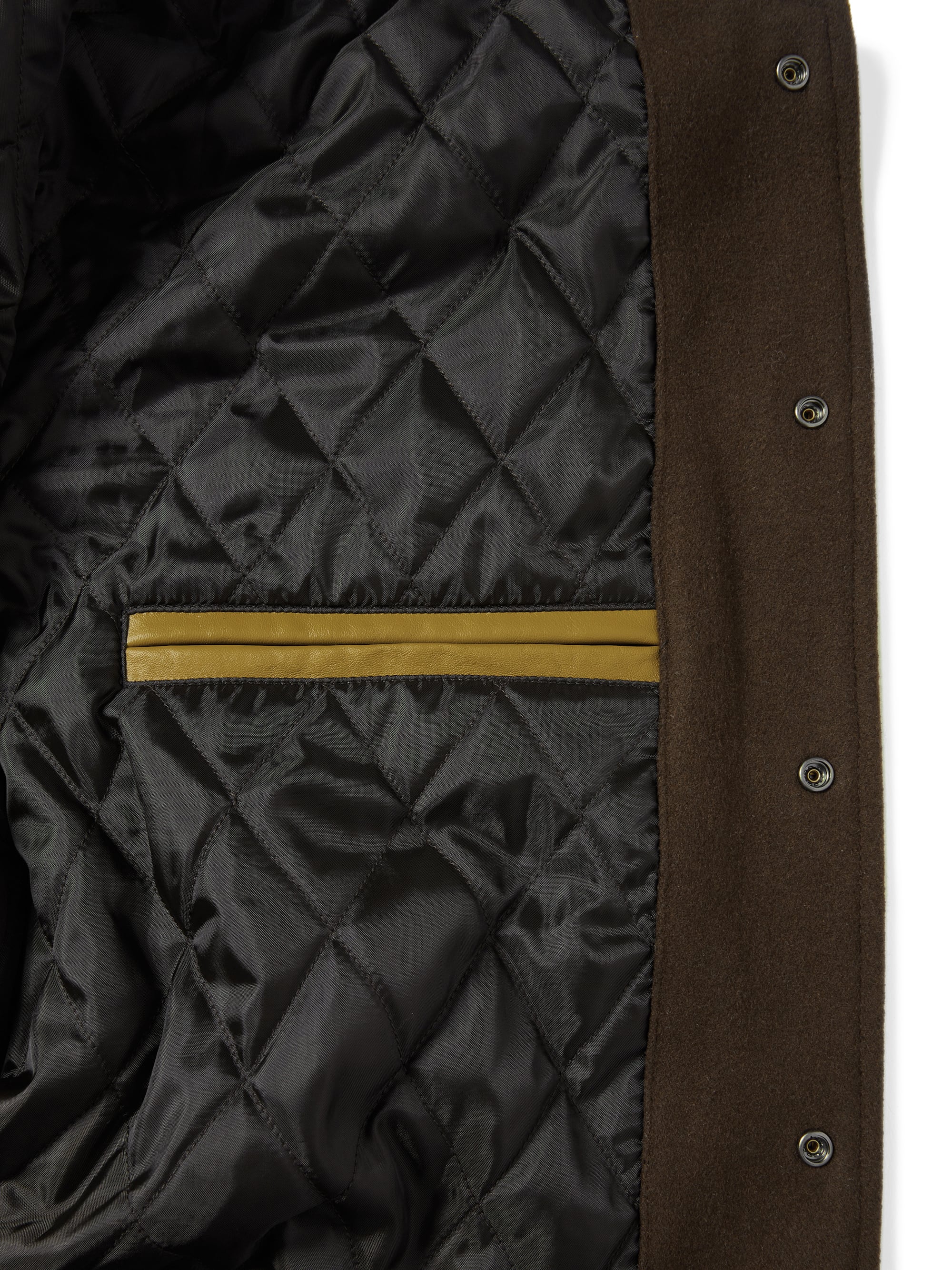 thisisneverthat - ULTRAS Varsity Jacket (Brown) product image 4 | TRAB K-Fashion Australia