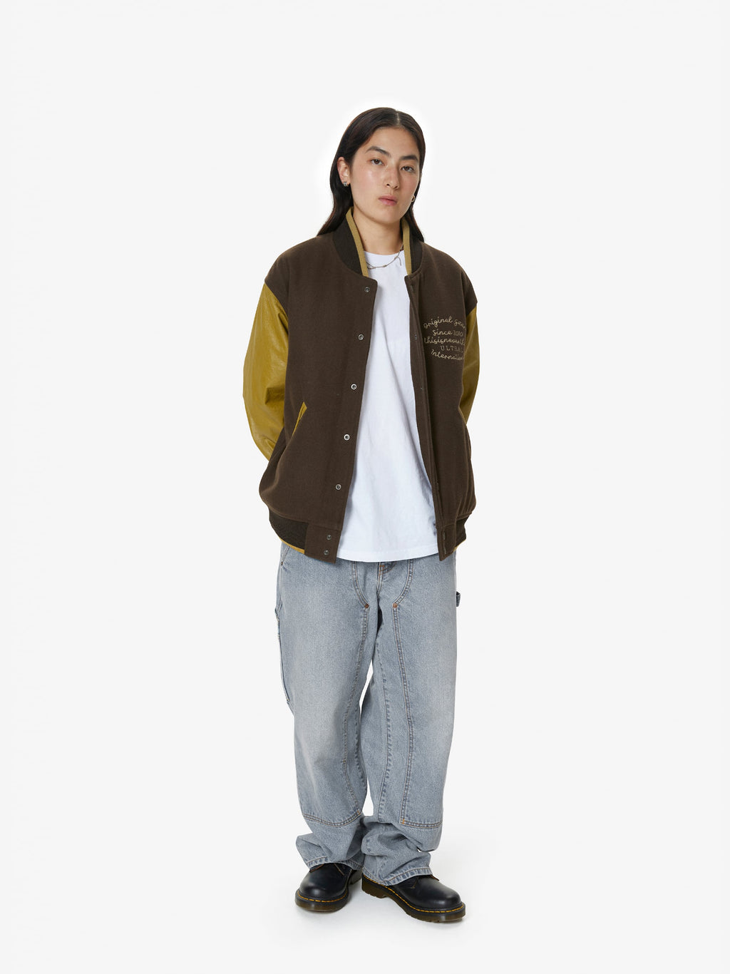 thisisneverthat - ULTRAS Varsity Jacket (Brown) product image 8 | TRAB K-Fashion Australia