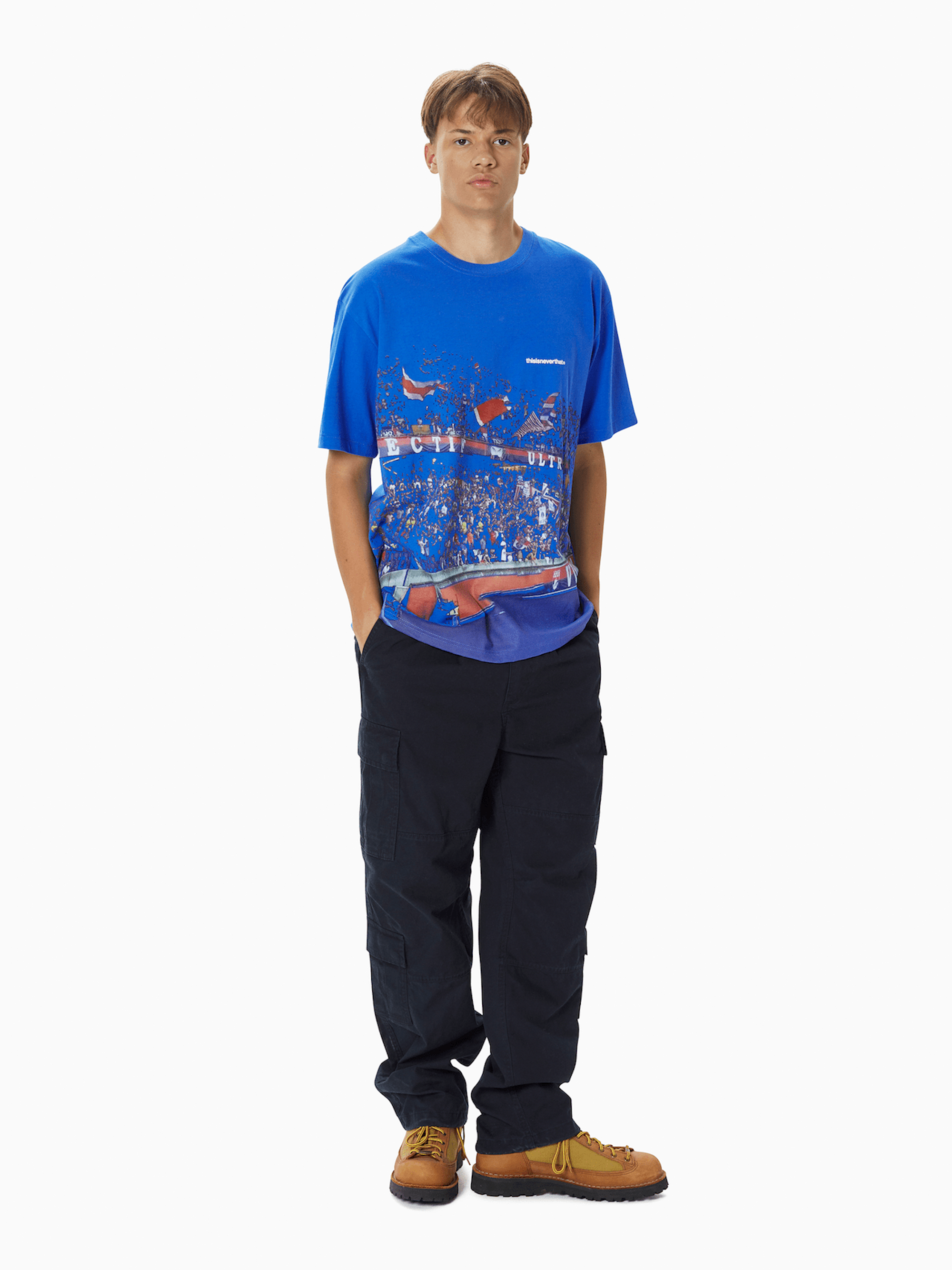 thisisneverthat - ULTRAS Tee (Blue) product image 5 | TRAB K-Fashion Australia