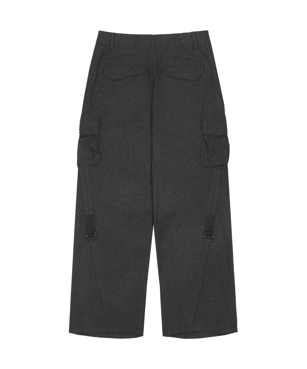 San San Gear - Utility Strap Pants (Charcoal) product image 2 | TRAB K-Fashion Australia