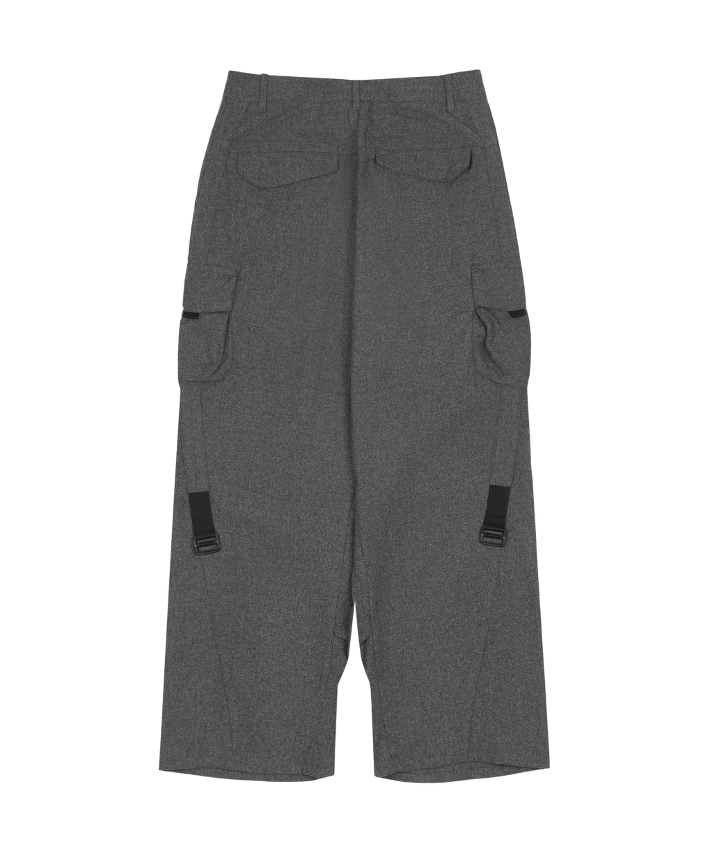 San San Gear - Utility Strap Pants (Grey) product image 2 | TRAB K-Fashion Australia