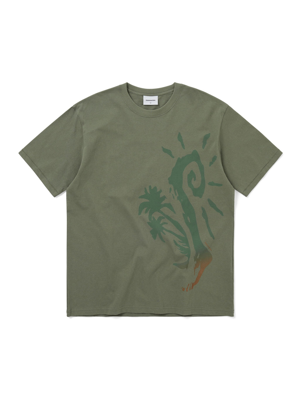 thisisneverthat - Under The Sun Tee (Sage Green) product image 1 | TRAB K-Fashion Australia