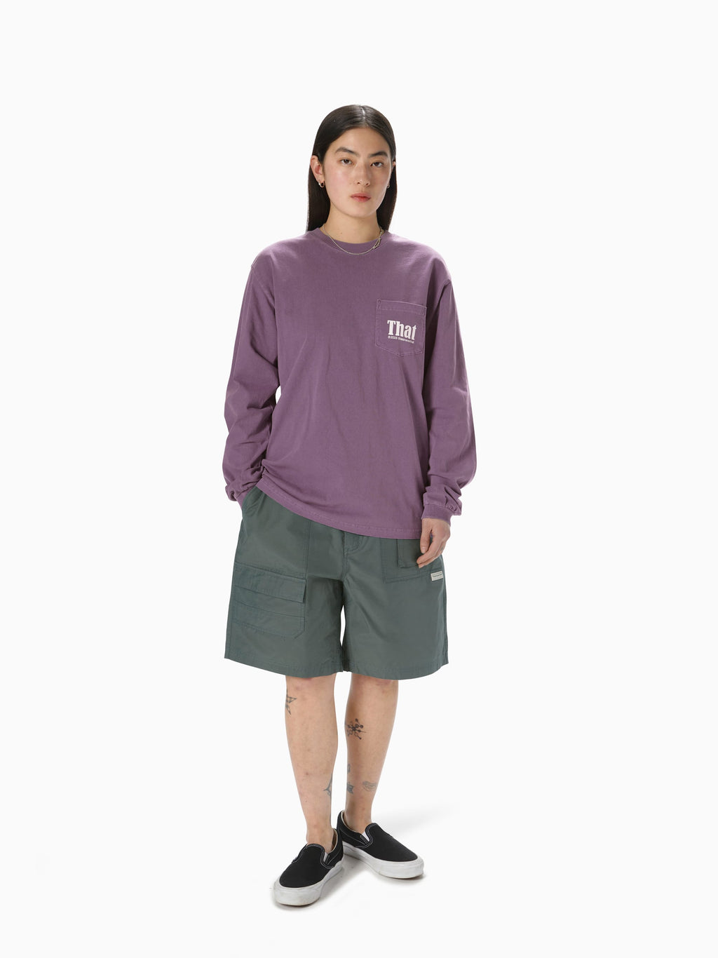 thisisneverthat - Utility Short Dark (Sage) product image 5 | TRAB K-Fashion Australia