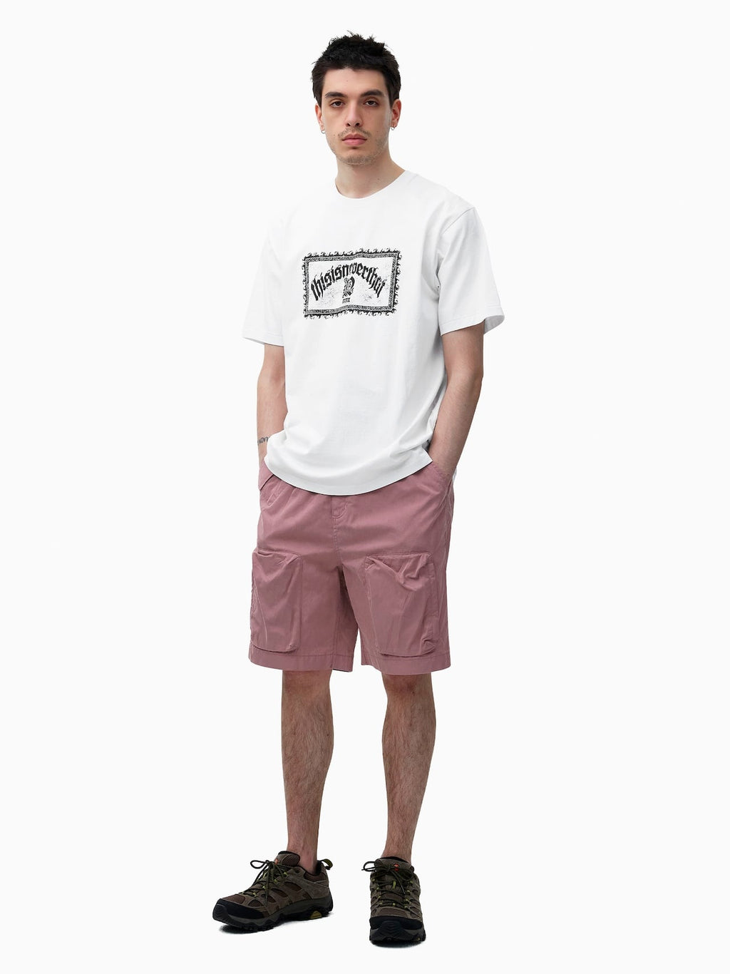 thisisneverthat - (SS24) Utility Short (Pink) product image 7 | TRAB K-Fashion Australia