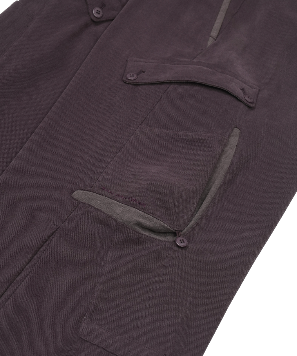 San San Gear - Void Cargo Pants (Wine) product image 5 | TRAB K-Fashion Australia