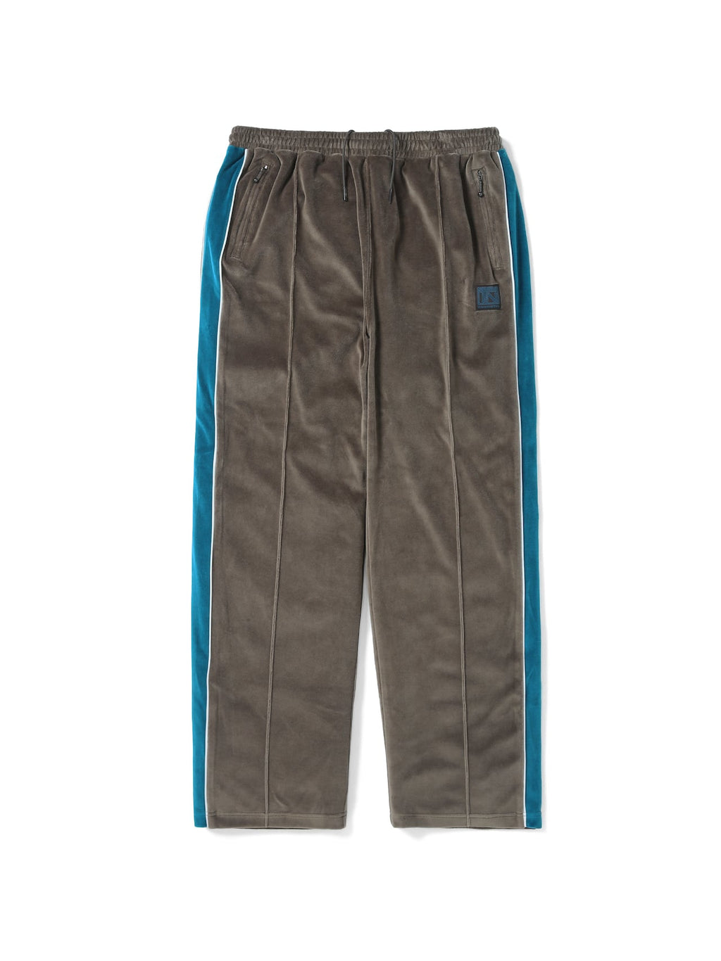 thisisneverthat - Velour Track Pant (brown) product image 1 | TRAB K-Fashion Australia