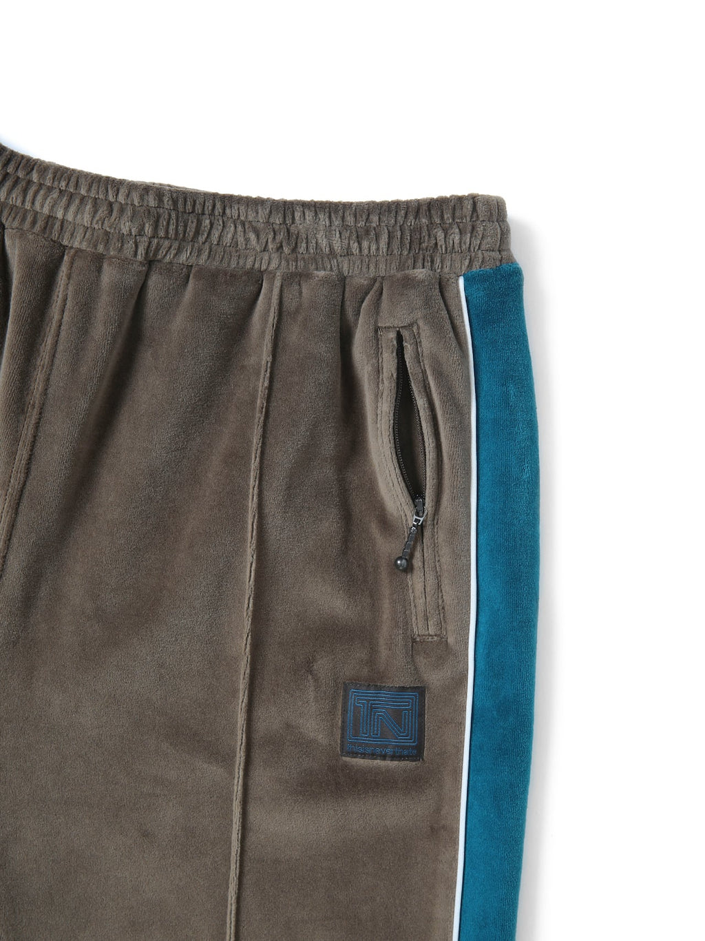 thisisneverthat - Velour Track Pant (brown) product image 3 | TRAB K-Fashion Australia