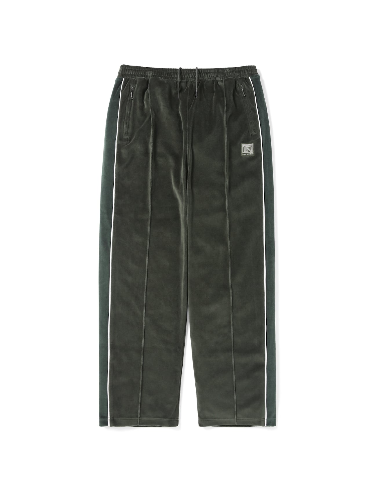 thisisneverthat - Velour Track Pant (green) product image 1 | TRAB K-Fashion Australia