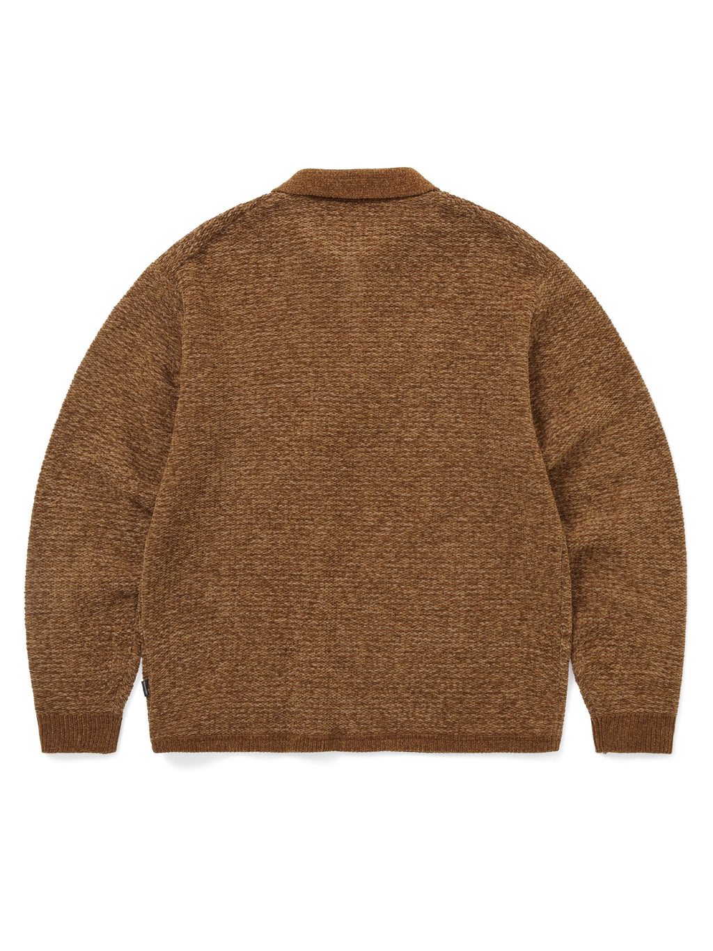 thisisneverthat - Velvet Knit Polo (Brown) product image 3 | TRAB K-Fashion Australia
