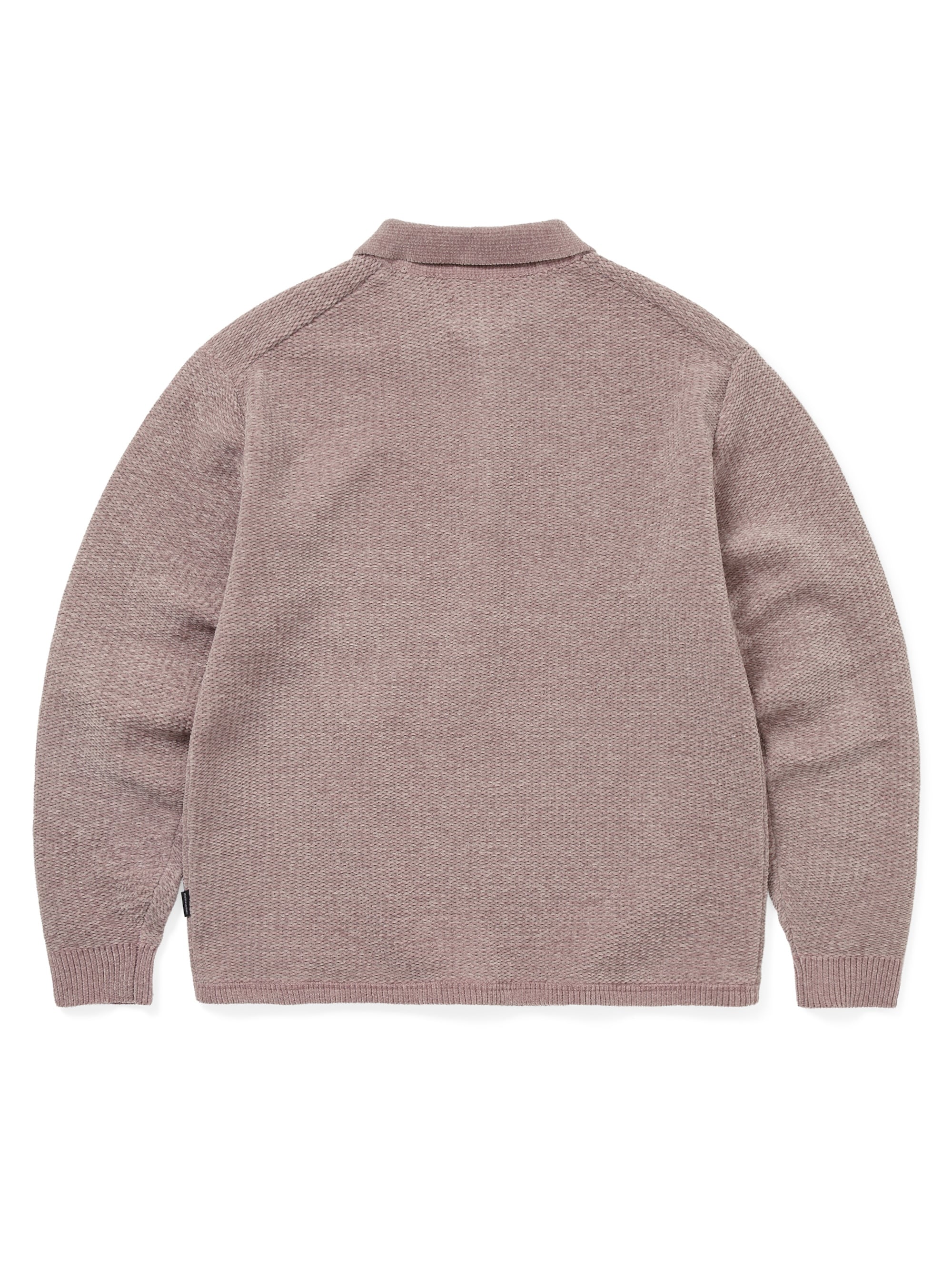 thisisneverthat - Velvet Knit Polo (Pink) product image 3 | TRAB K-Fashion Australia