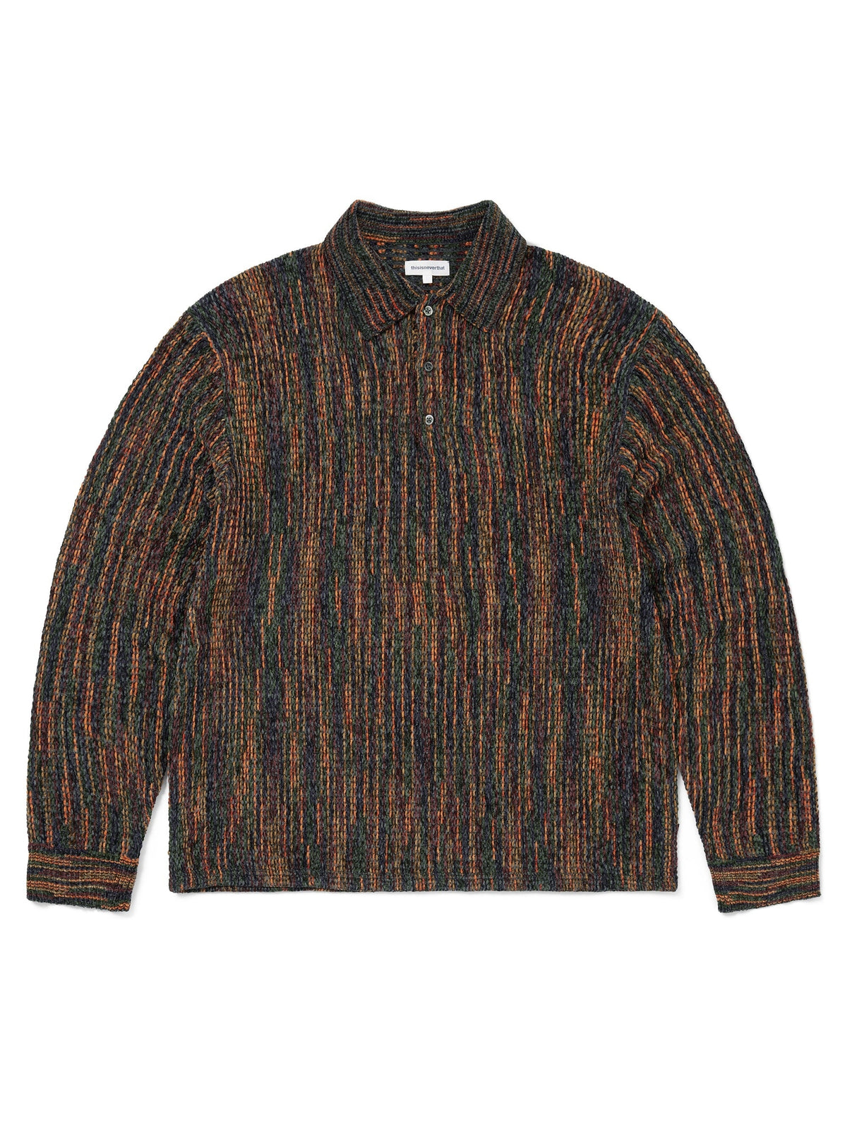 thisisneverthat - Velvet Knit Polo (Multi) product image 1 | TRAB K-Fashion Australia