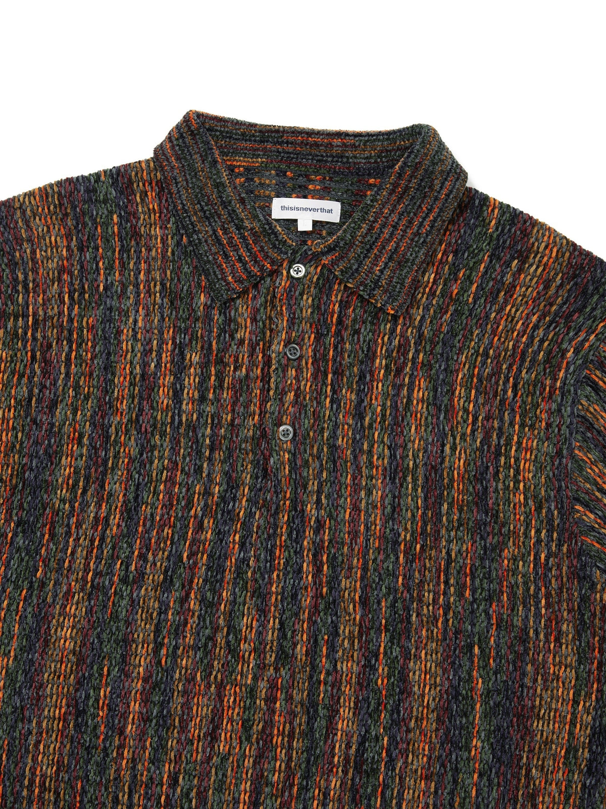 thisisneverthat - Velvet Knit Polo (Multi) product image 2 | TRAB K-Fashion Australia