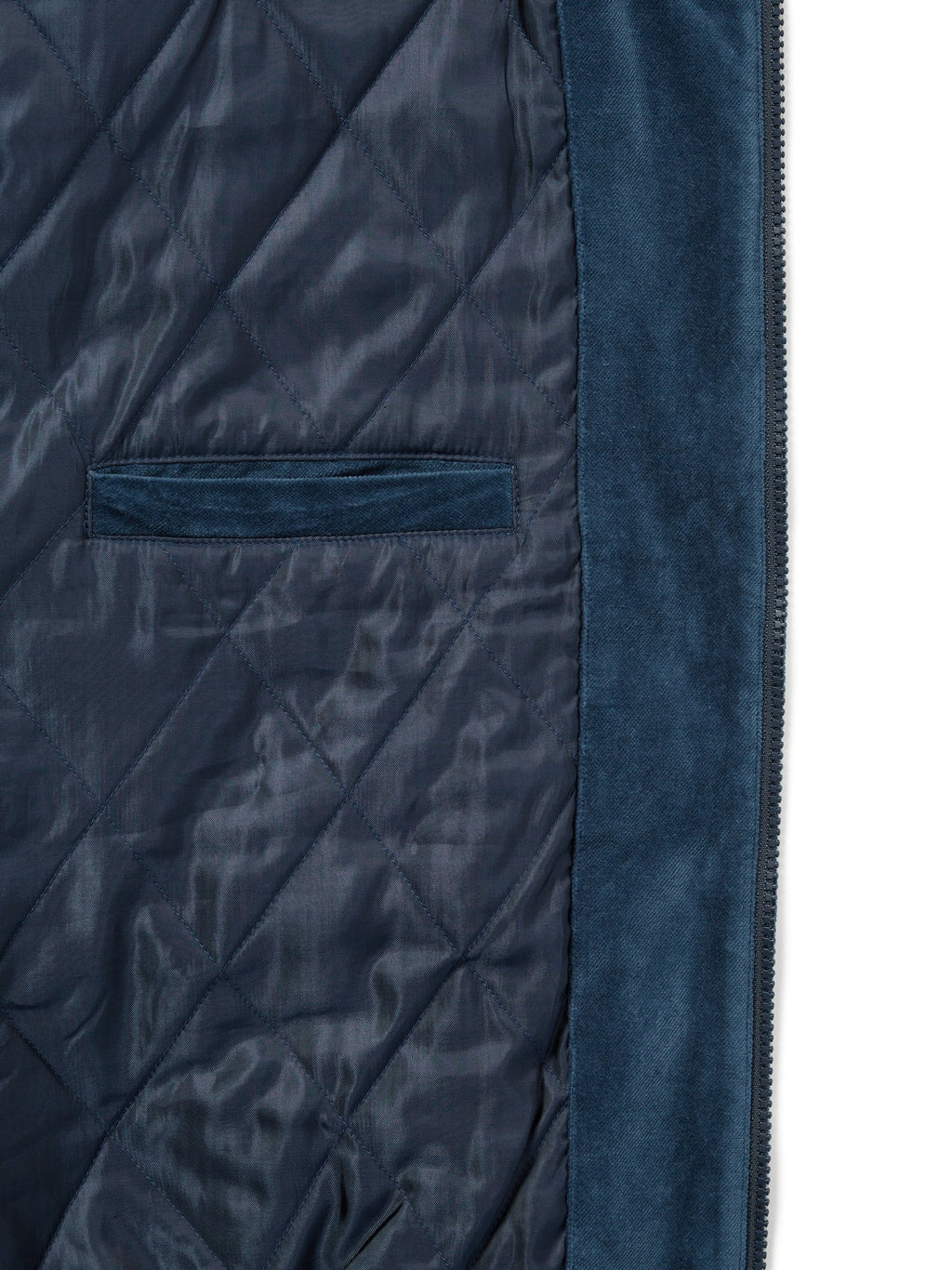 thisisneverthat - Velvet Track Jacket (Blue) product image 3 | TRAB K-Fashion Australia