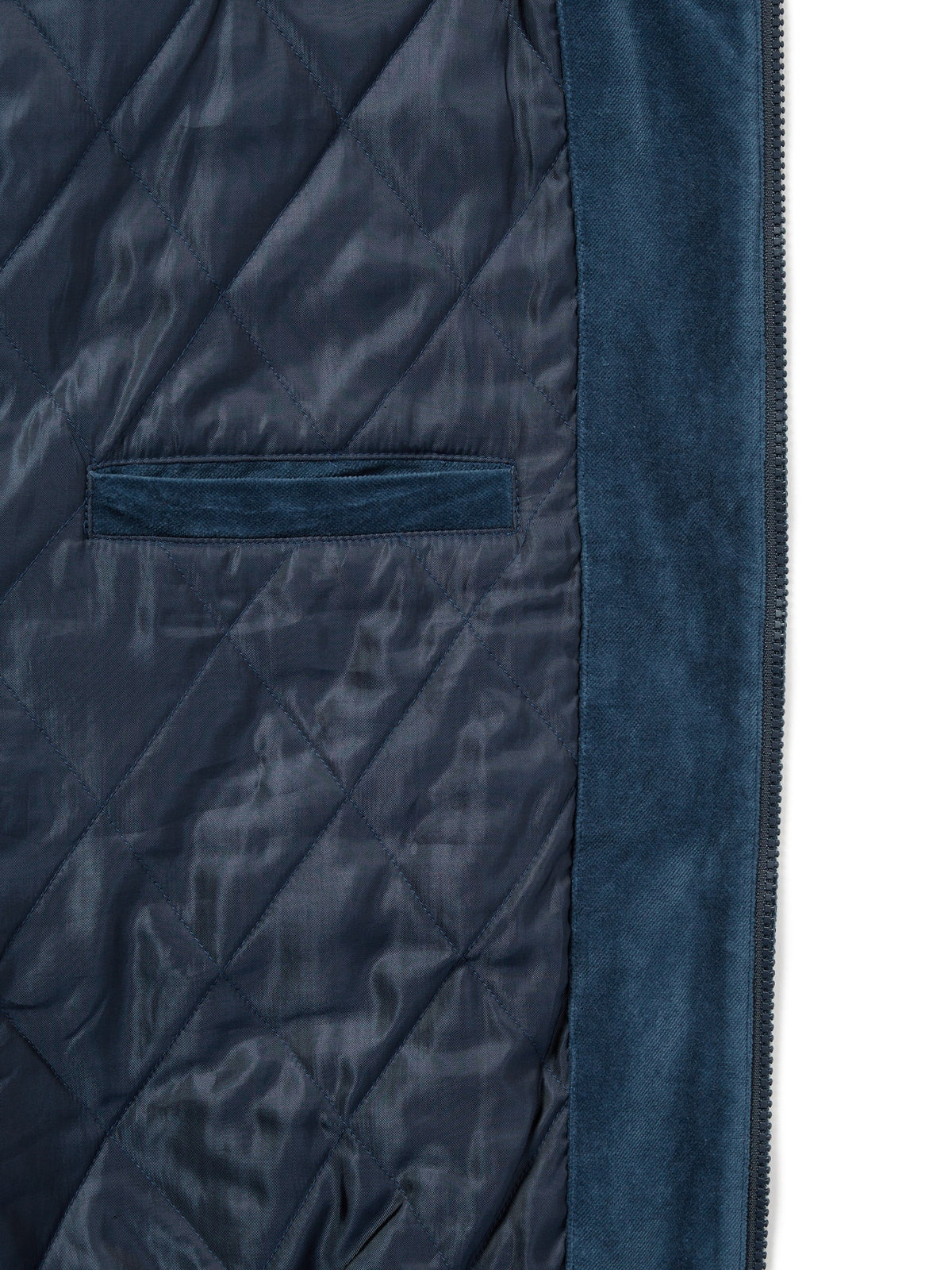 thisisneverthat - Velvet Track Jacket (Blue) product image 3 | TRAB K-Fashion Australia