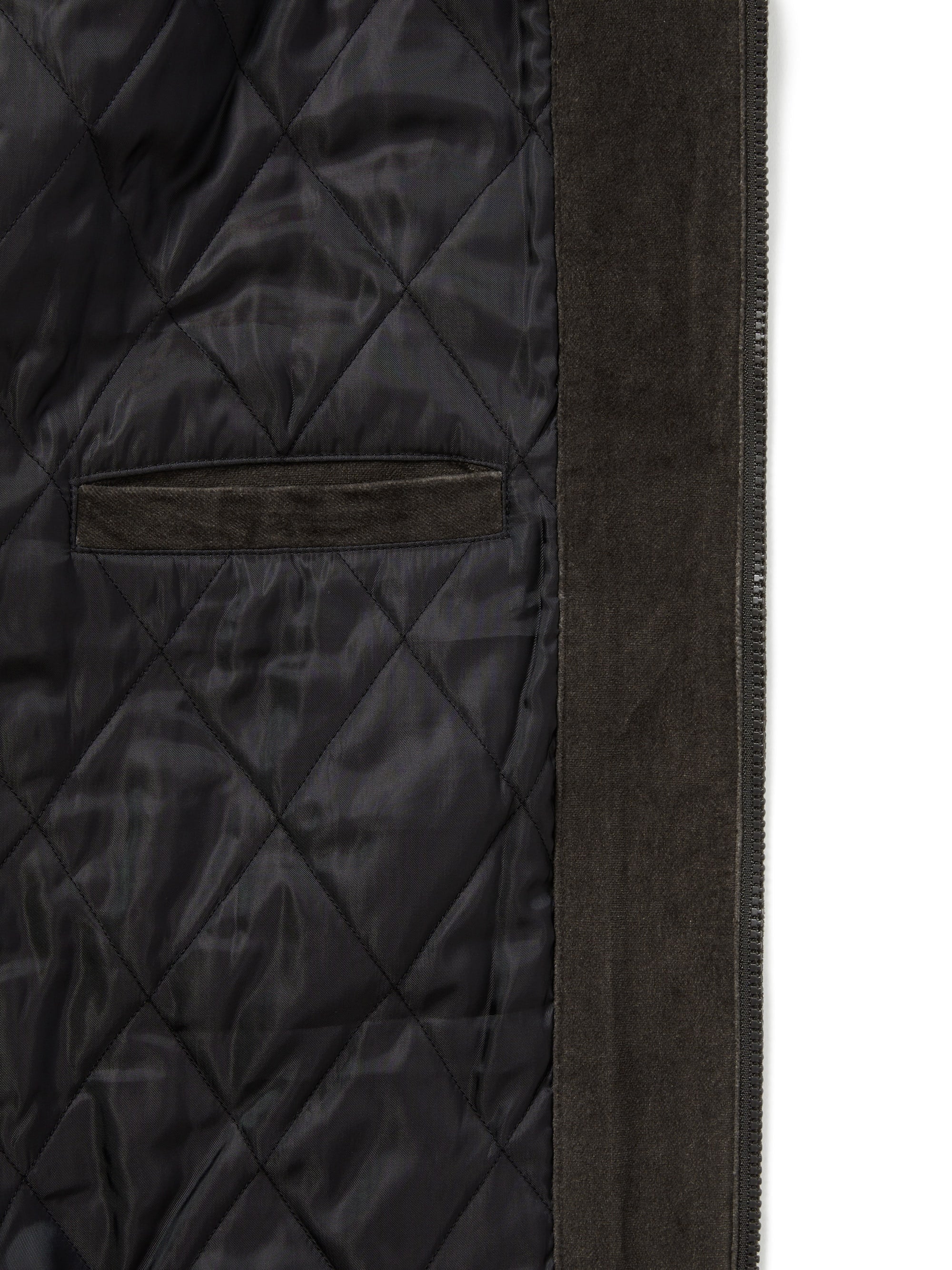 thisisneverthat - Velvet Track Jacket (brown) product image 3 | TRAB K-Fashion Australia