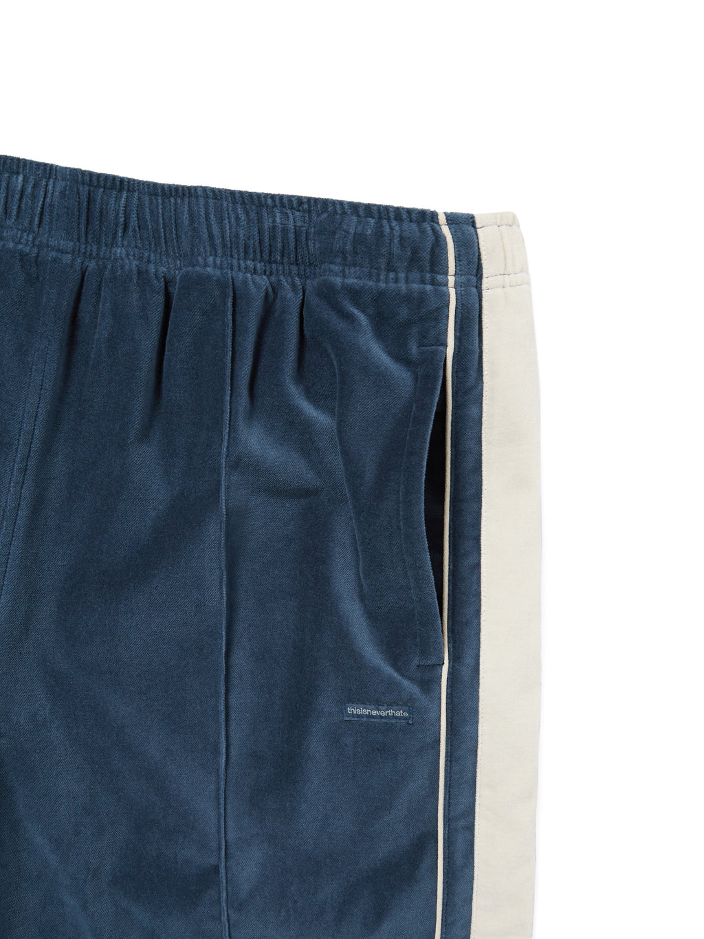 thisisneverthat - Velvet Track Pant (Blue) product image 3 | TRAB K-Fashion Australia