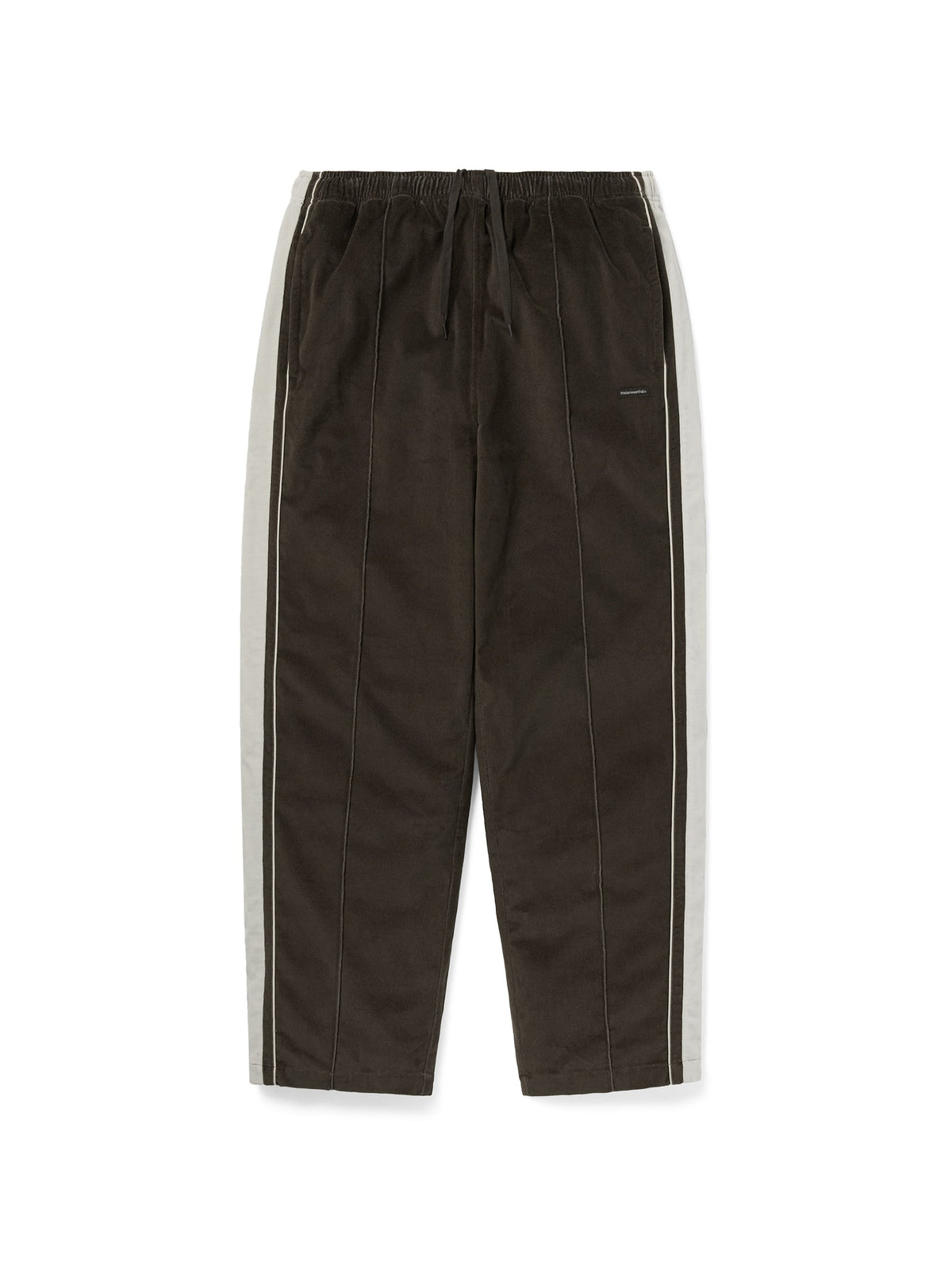 thisisneverthat - Velvet Track Pant (Brown) product image 1 | TRAB K-Fashion Australia