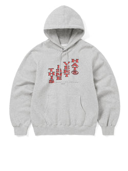 thisisneverthat - Vertical Logo Hoodie (Heather Grey) product image 1 | TRAB K-Fashion Australia