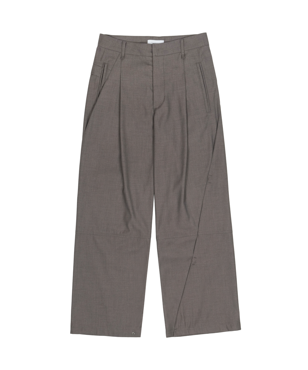 San San Gear - Wave Trouser (Ash Brown) product image 1 | TRAB K-Fashion Australia