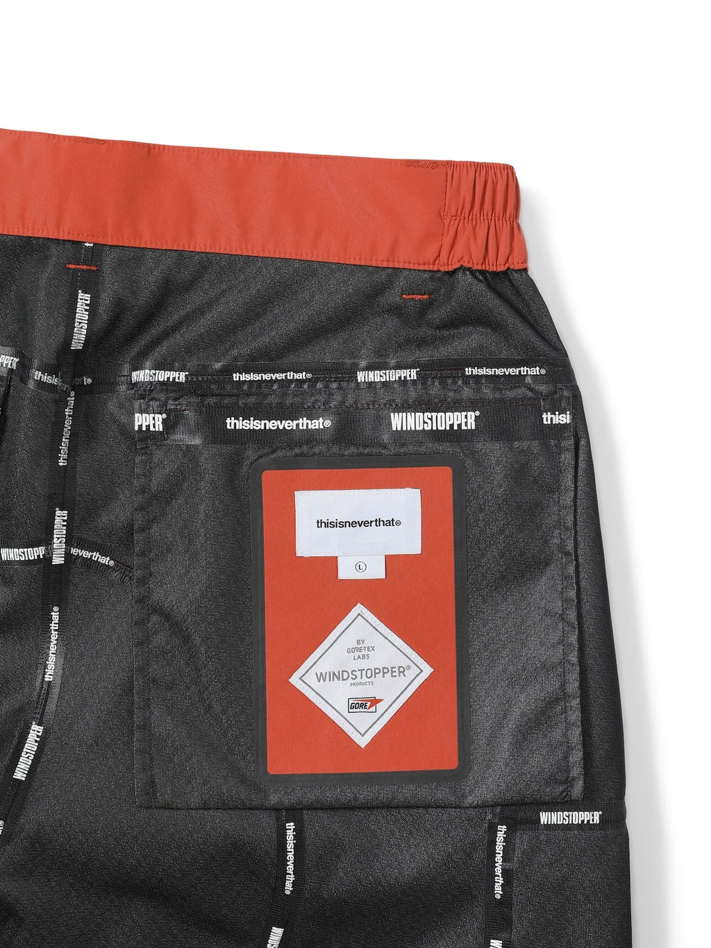 thisisneverthat - WINDSTOPPER® Active Tour Pant (Red) product image 7 | TRAB K-Fashion Australia