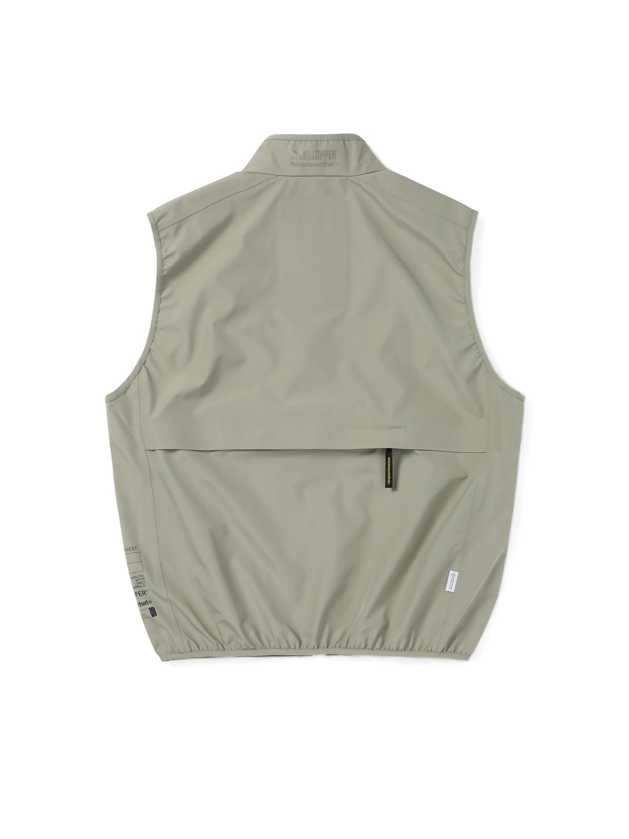 thisisneverthat - WINDSTOPPER® Active Tour Vest (Grey) product image 9 | TRAB K-Fashion Australia