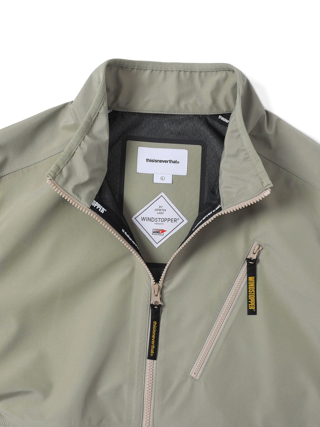 thisisneverthat - WINDSTOPPER® Active Tour Vest (Grey) product image 2 | TRAB K-Fashion Australia