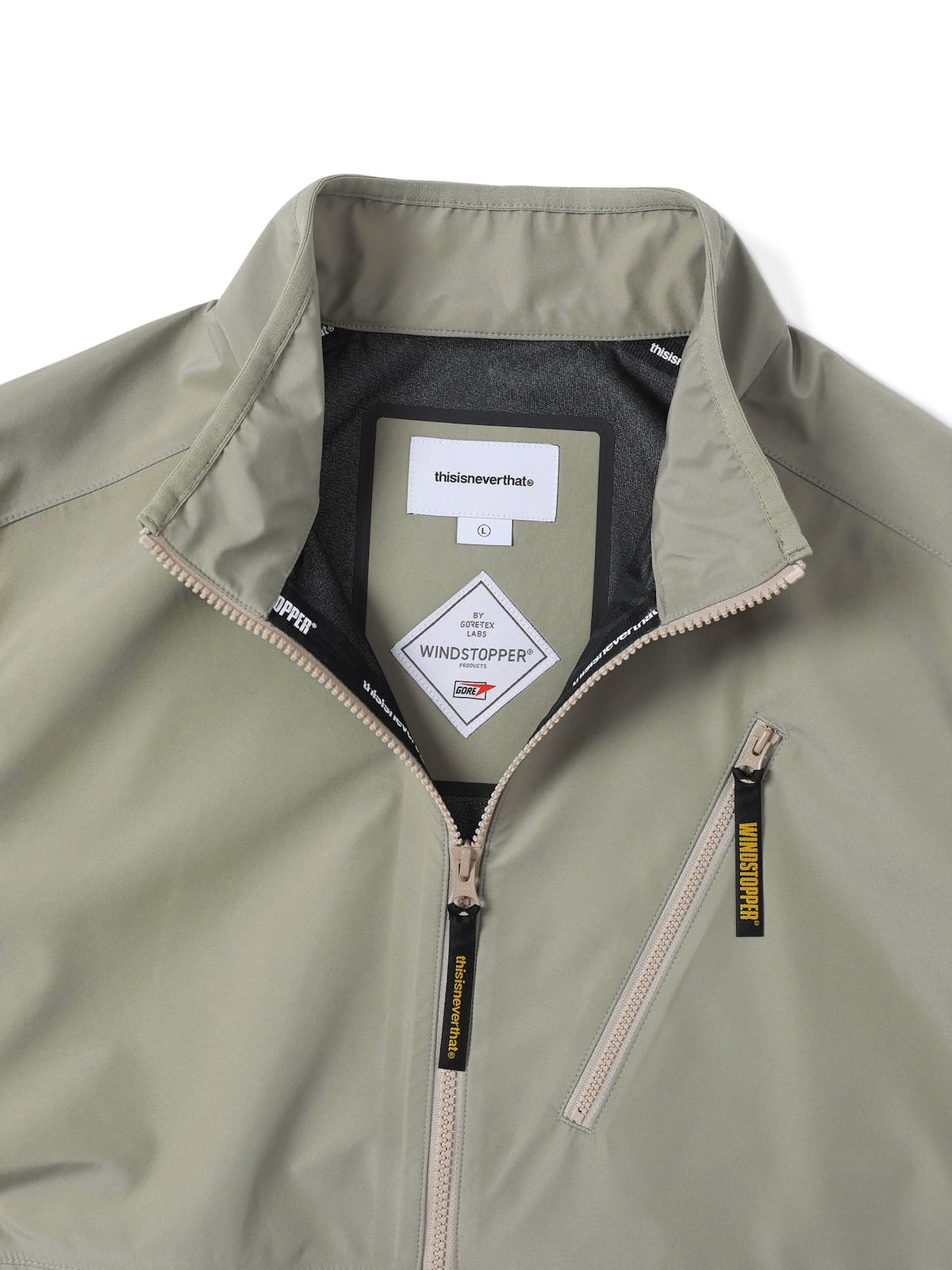 thisisneverthat - WINDSTOPPER® Active Tour Vest (Grey) product image 2 | TRAB K-Fashion Australia