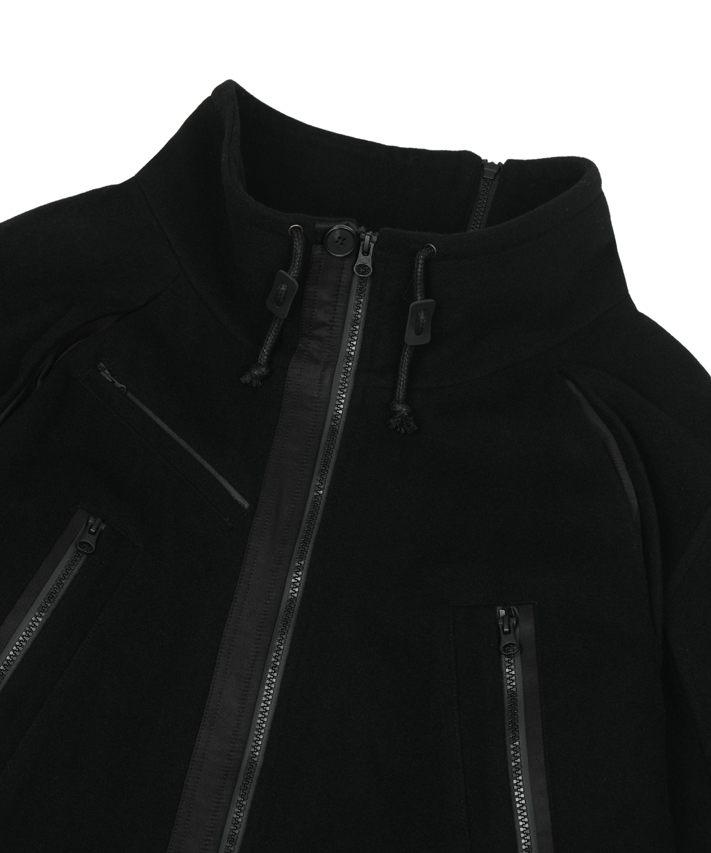 San San Gear - Wool Field Coat (Black) product image 3 | TRAB K-Fashion Australia