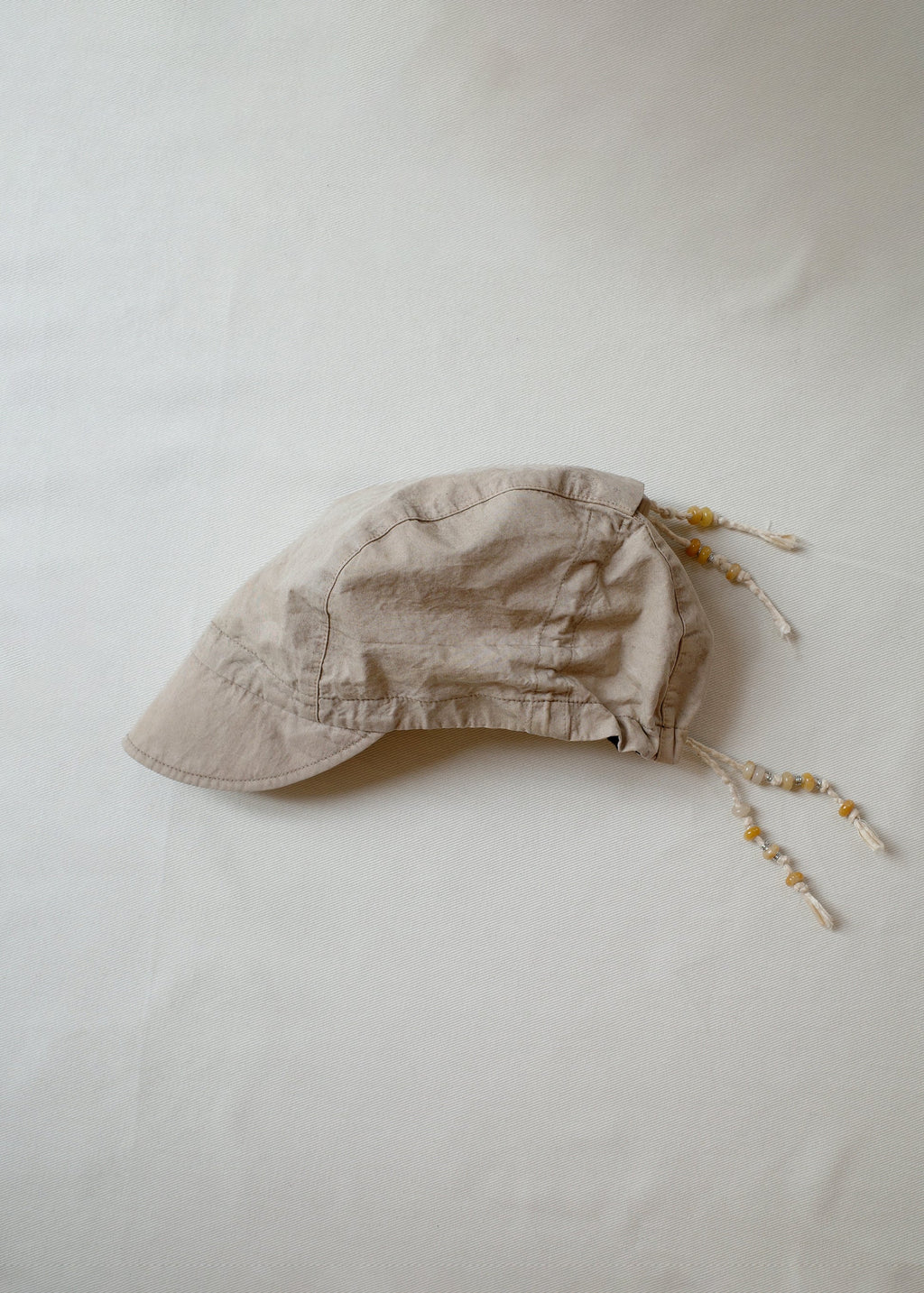 Hyein Seo - Washed Shirring Cap (Beige) product image 2 | TRAB K-Fashion Australia