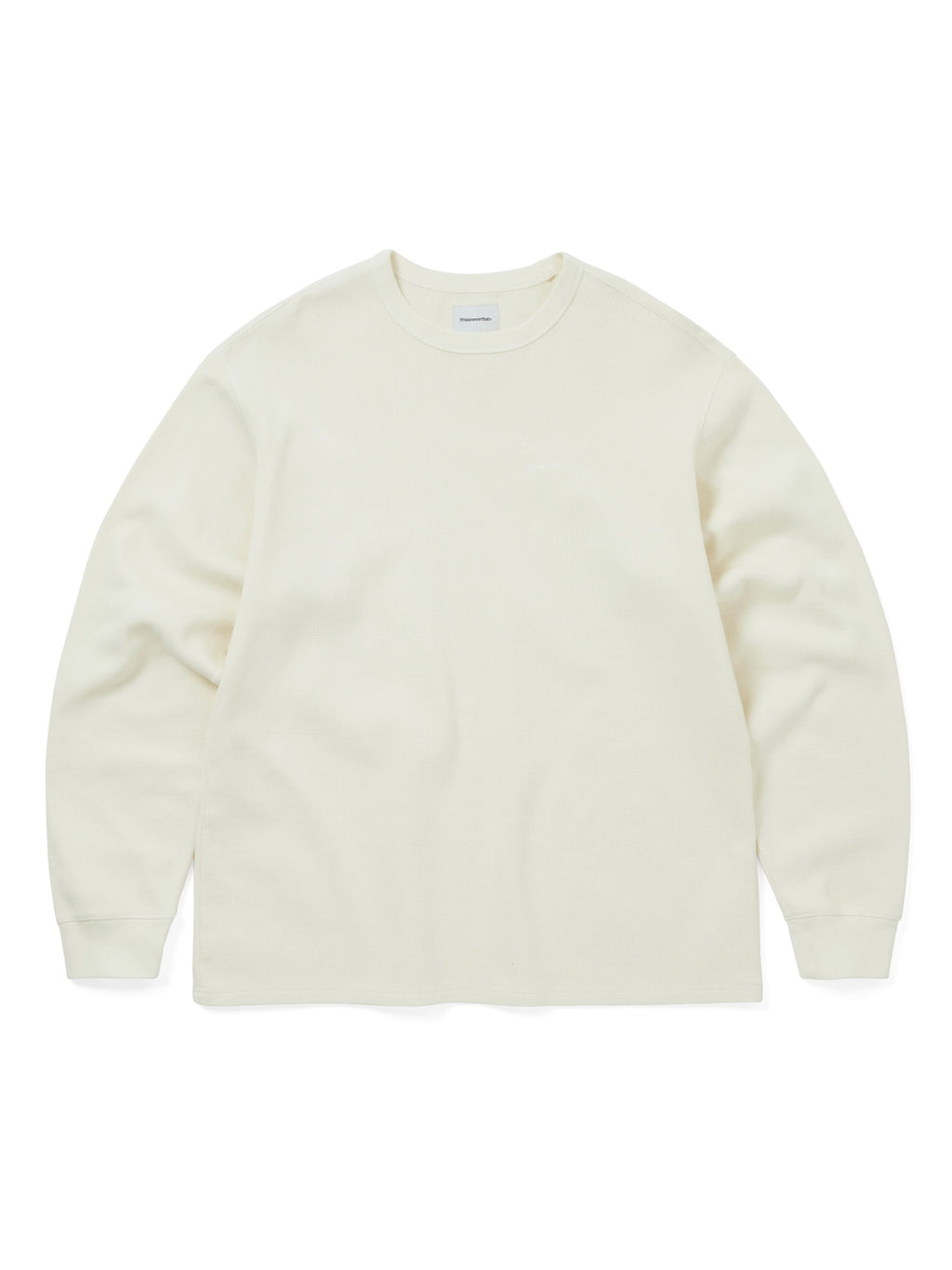 thisisneverthat - Waffle L/S Tee (Ivory) product image 1 | TRAB K-Fashion Australia