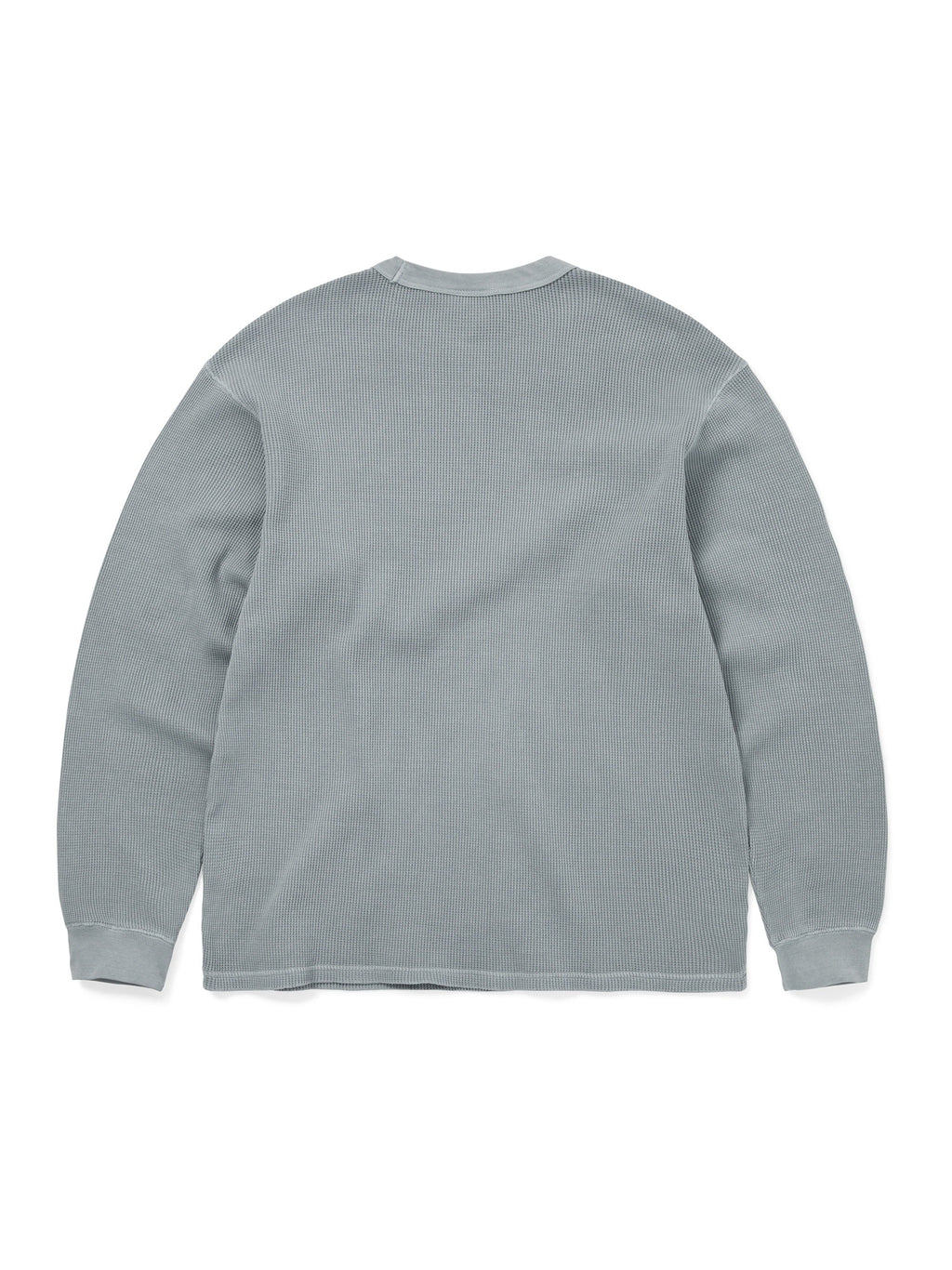 thisisneverthat - Waffle L/S Tee (Blue Grey) product image 3 | TRAB K-Fashion Australia