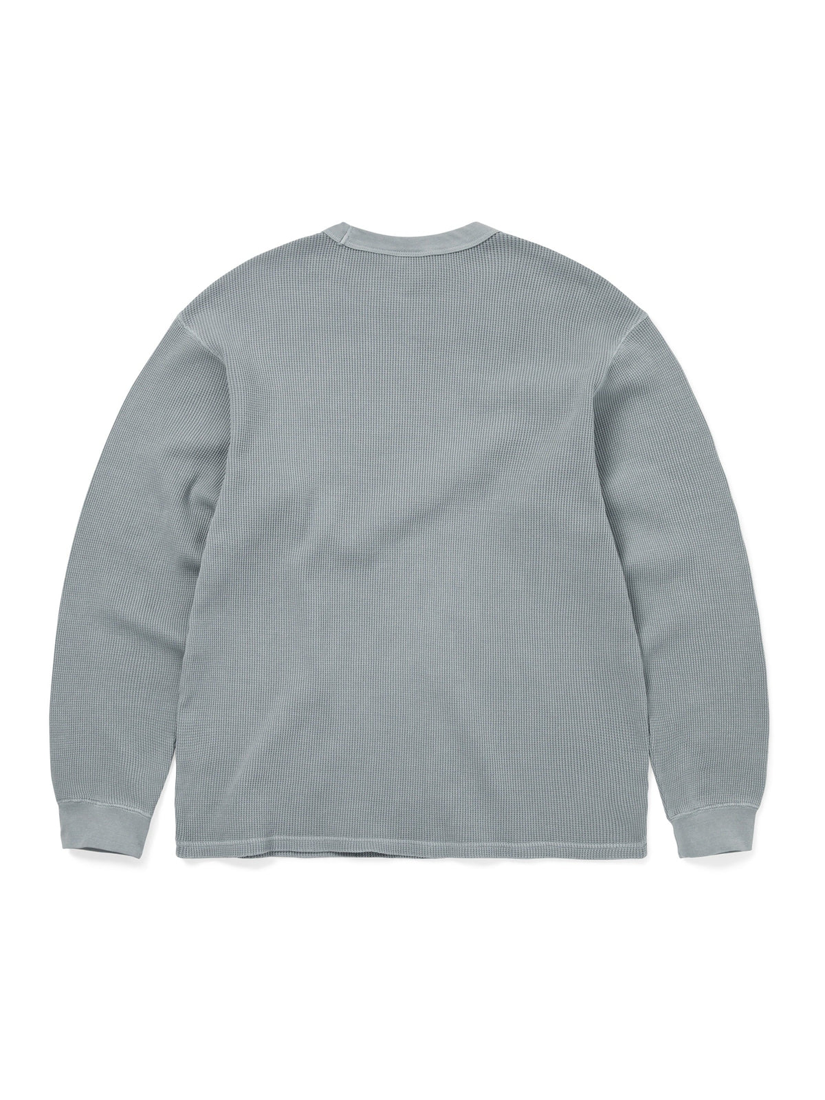 thisisneverthat - Waffle L/S Tee (Blue Grey) product image 3 | TRAB K-Fashion Australia