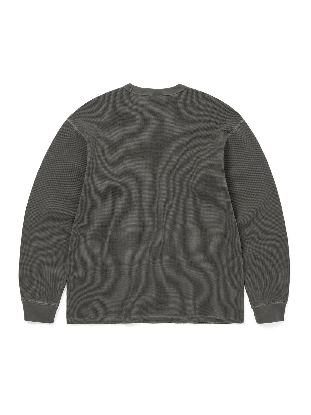 thisisneverthat - Waffle L/S Tee (Charcoal) product image 3 | TRAB K-Fashion Australia