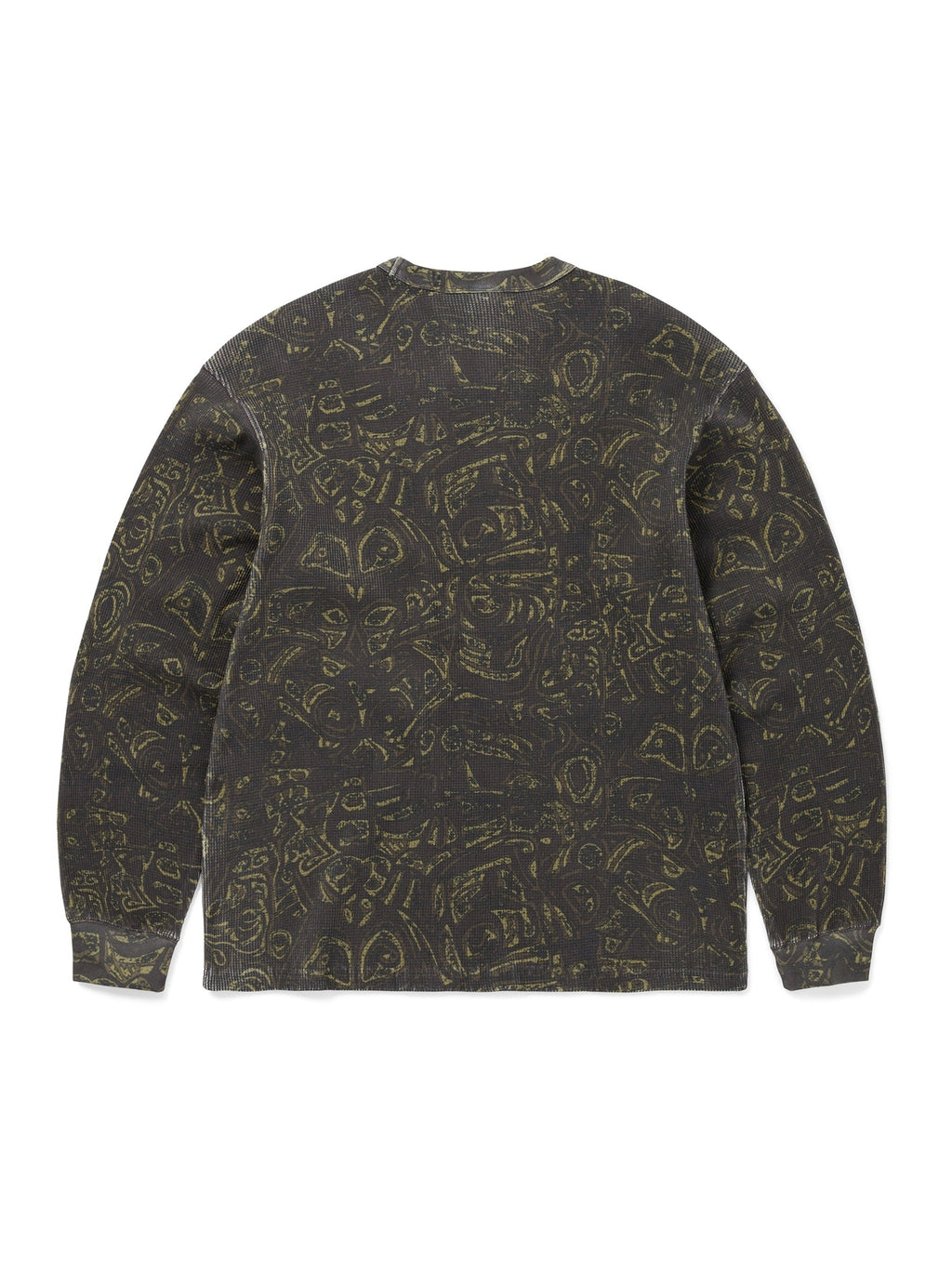 thisisneverthat - Waffle L/S Tee (Dark Brown) product image 3 | TRAB K-Fashion Australia
