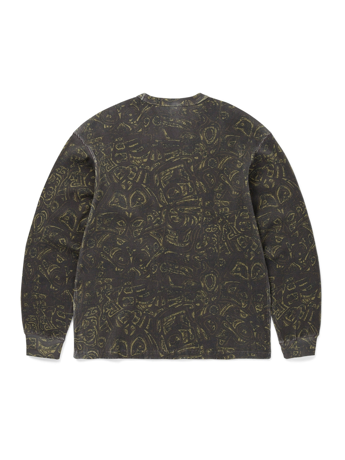 thisisneverthat - Waffle L/S Tee (Dark Brown) product image 3 | TRAB K-Fashion Australia