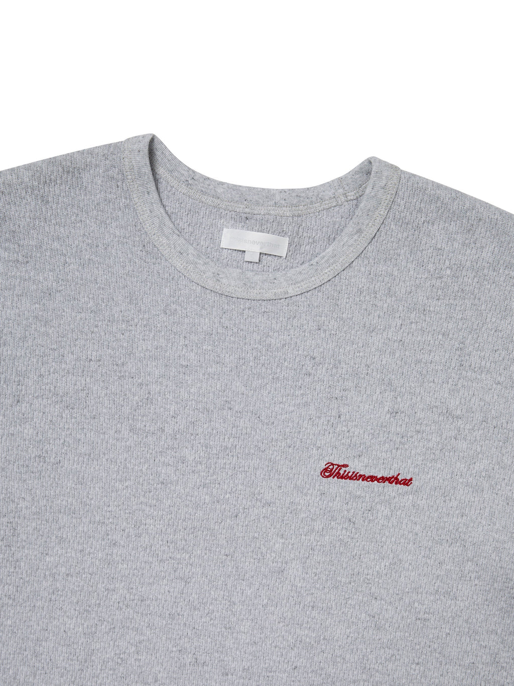 thisisneverthat - Waffle Tee (Heather Grey) product image 2 | TRAB K-Fashion Australia