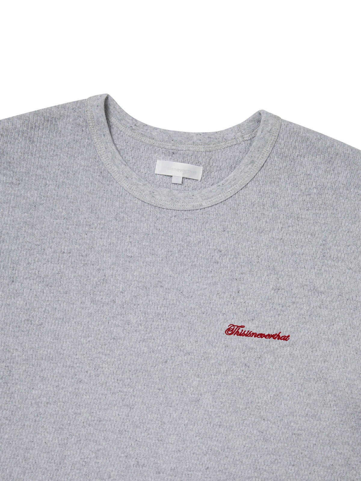 thisisneverthat - Waffle Tee (Heather Grey) product image 2 | TRAB K-Fashion Australia