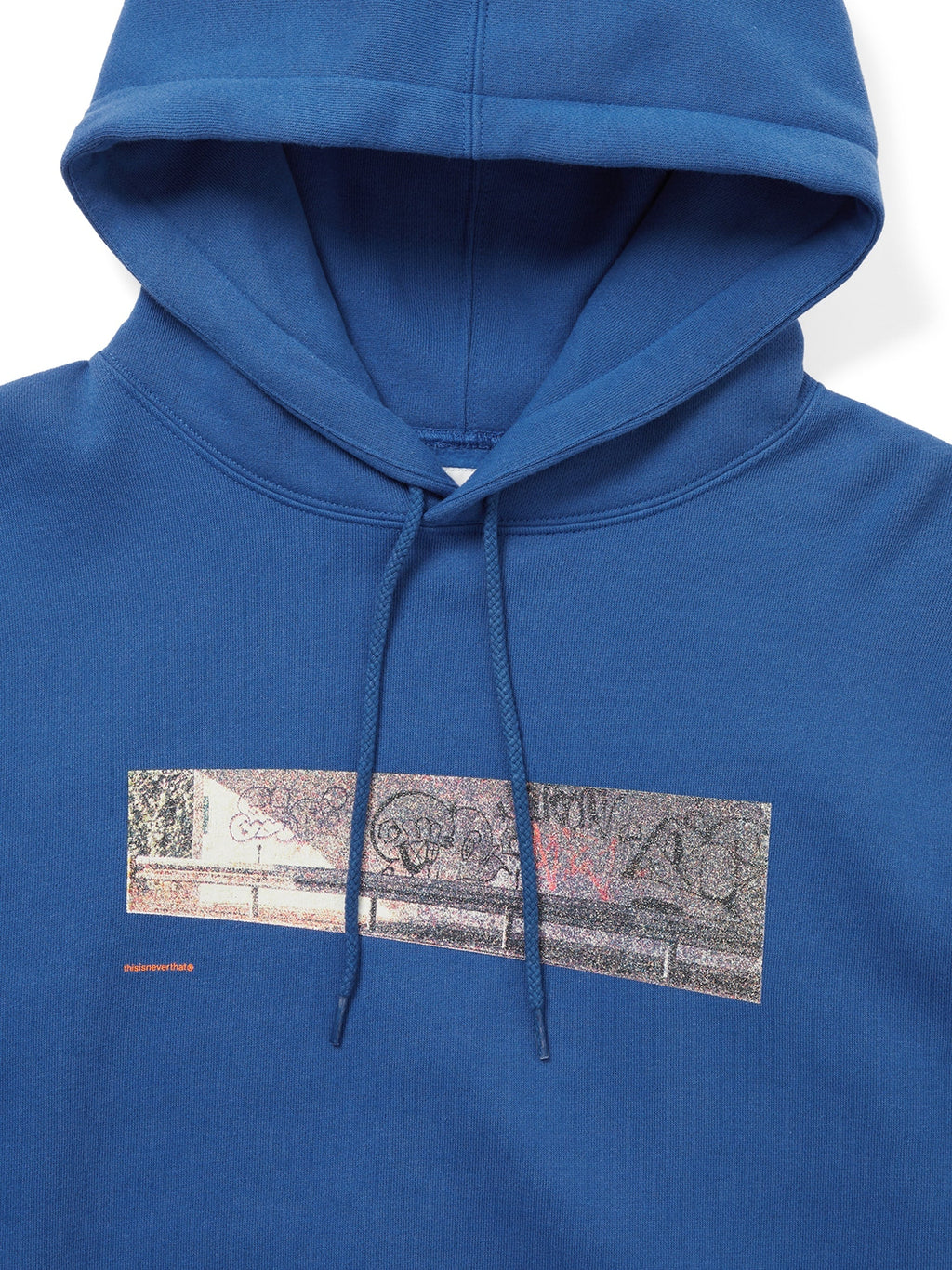 thisisneverthat - Wallscape Hoodie (Blue) product image 2 | TRAB K-Fashion Australia