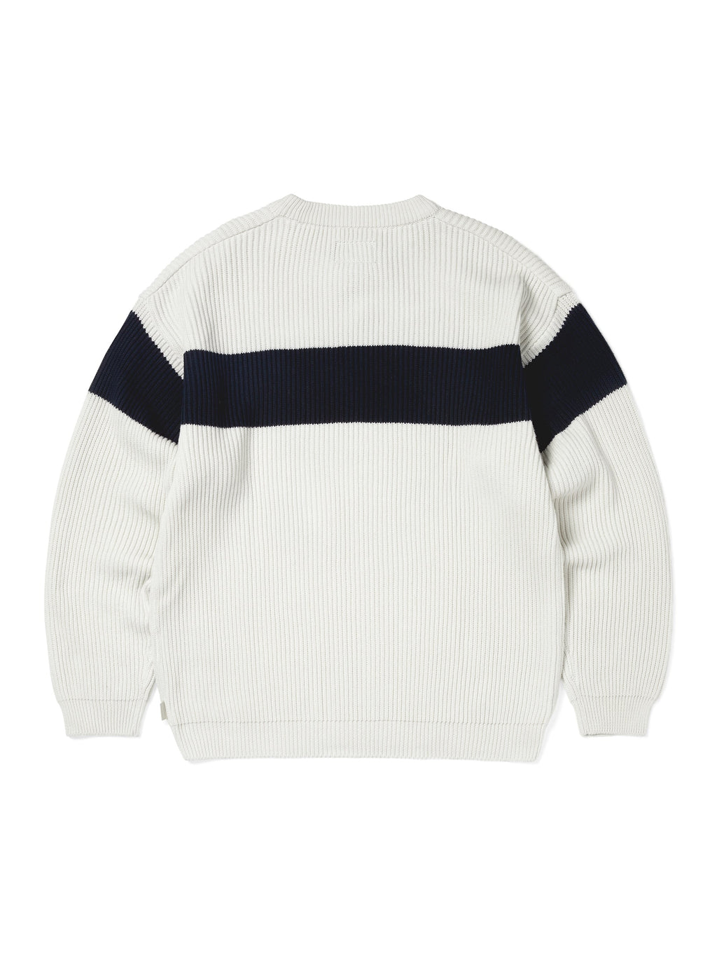 thisisneverthat - Washed Block Knit Sweater (Ivory) product image 5 | TRAB K-Fashion Australia