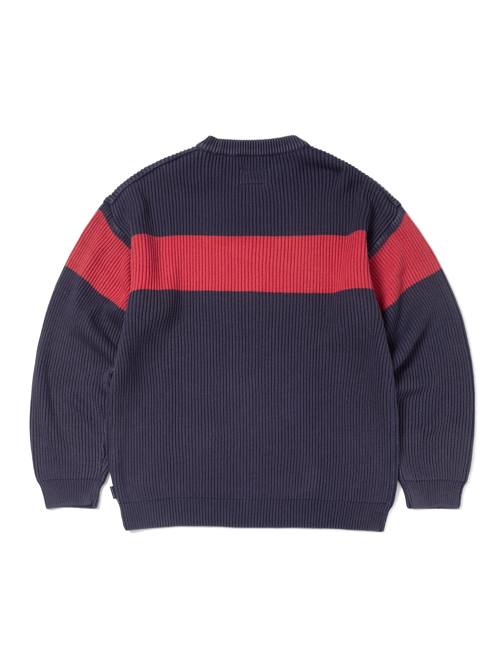 thisisneverthat - Washed Block Knit Sweater (Navy) product image 5 | TRAB K-Fashion Australia