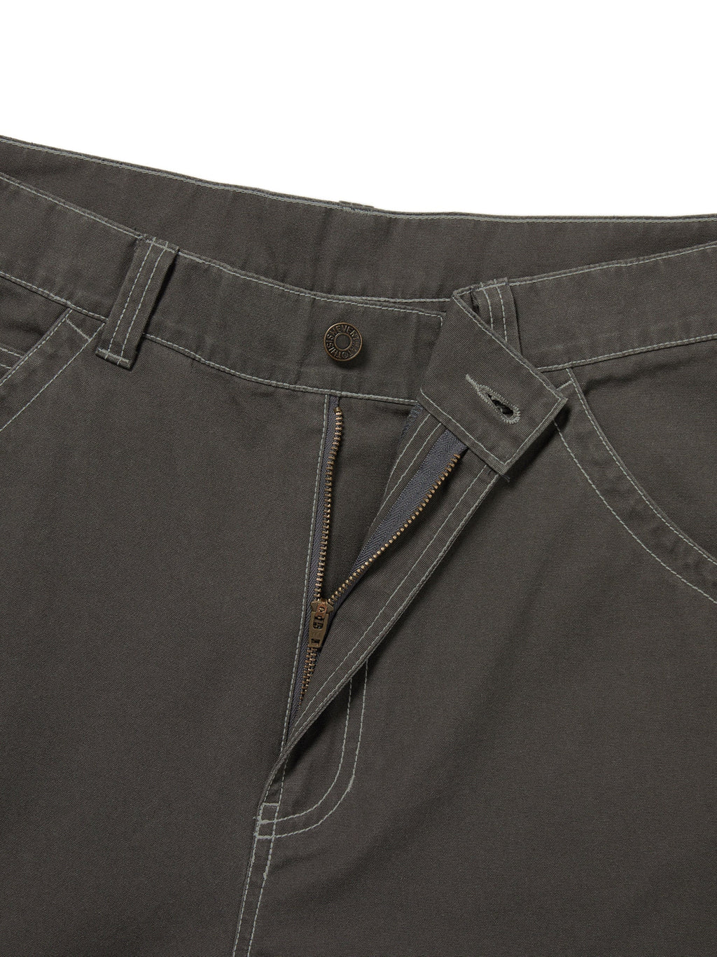 thisisneverthat - Washed Canvas Work Pant (Charcoal) product image 2 | TRAB K-Fashion Australia