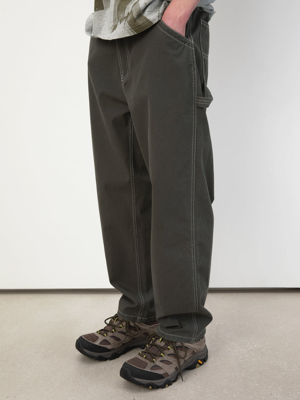thisisneverthat - Washed Canvas Work Pant (Charcoal) product image 6 | TRAB K-Fashion Australia